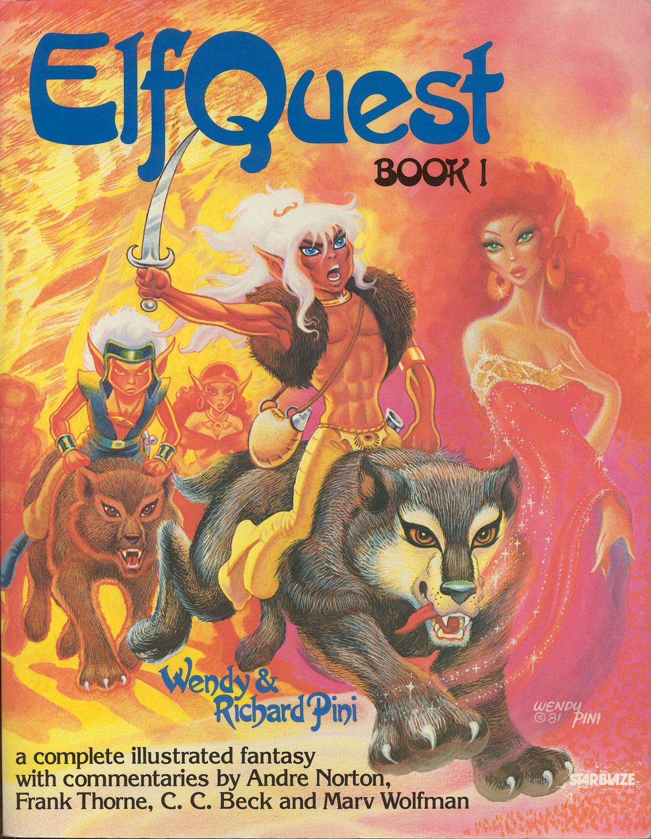 Read online ElfQuest (Starblaze Edition) comic -  Issue # TPB 1 - 1