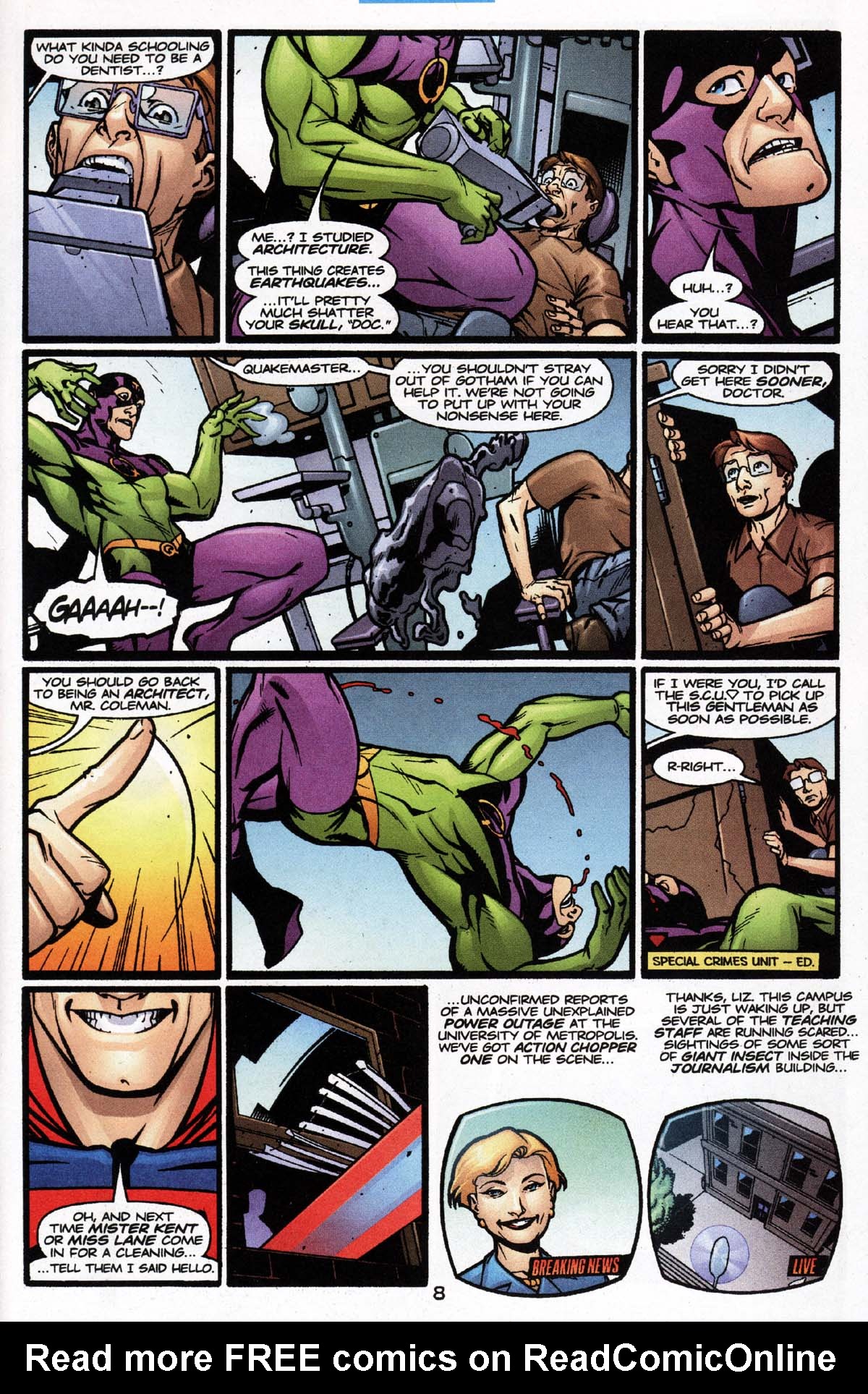 Read online Adventures of Superman (1987) comic -  Issue #608 - 9