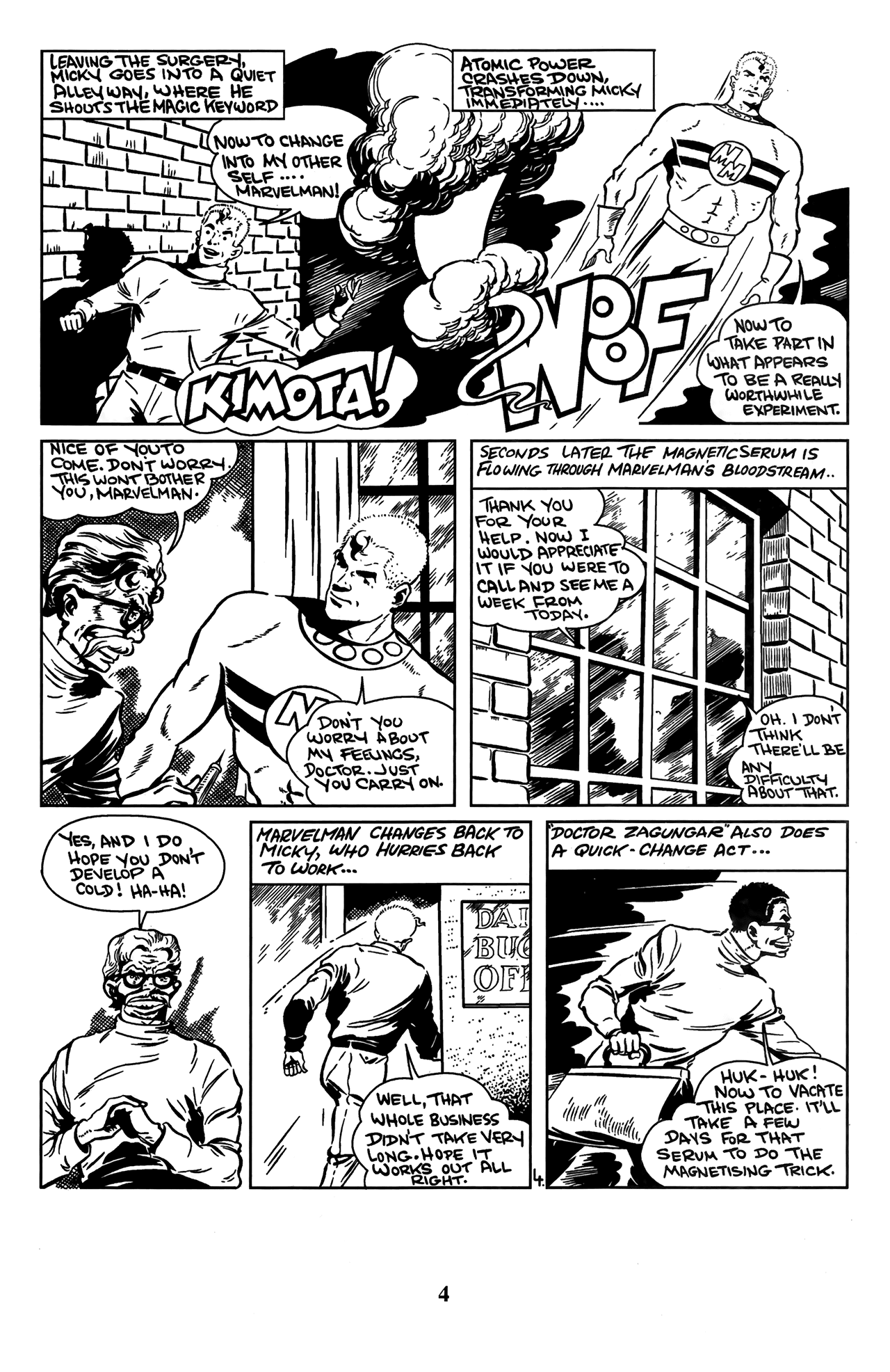 Read online Marvelman Family's Finest comic -  Issue #4 - 7