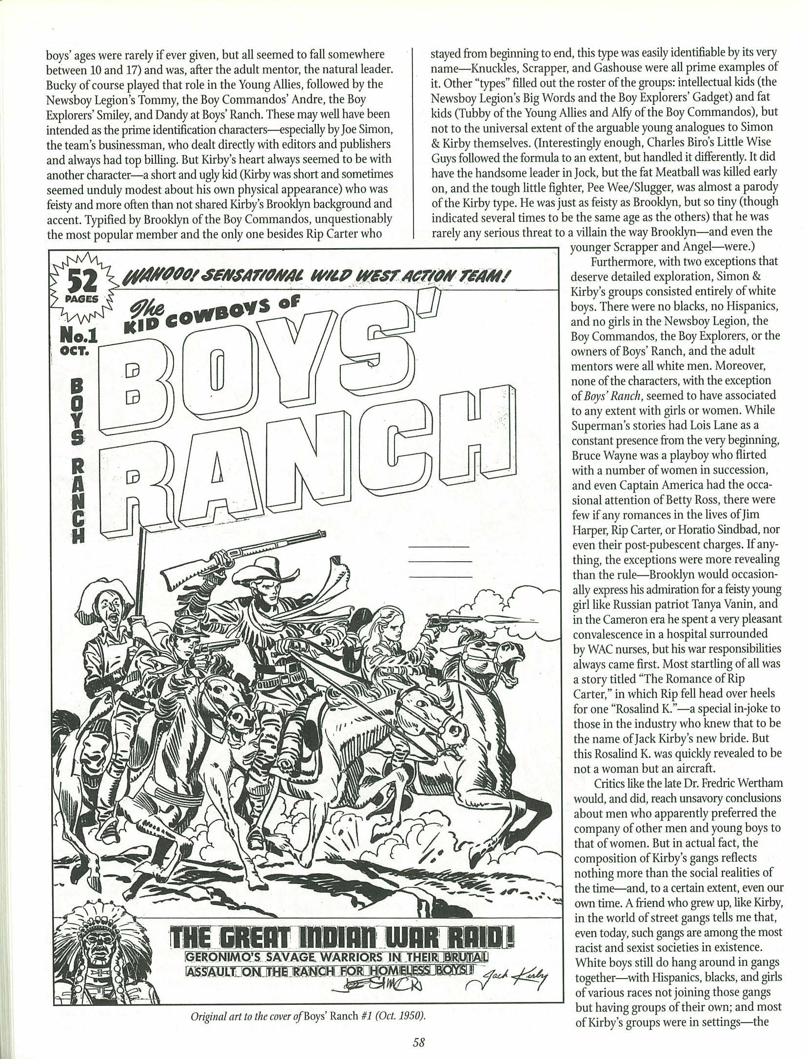 Read online The Jack Kirby Collector comic -  Issue #25 - 57