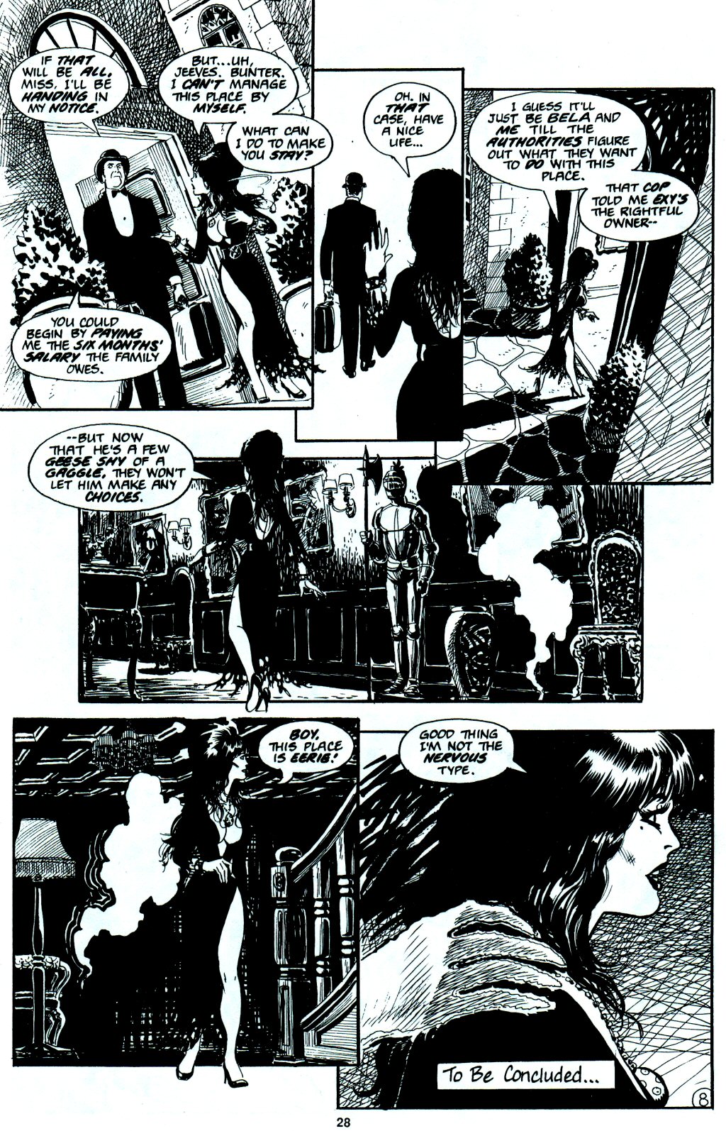 Read online Elvira, Mistress of the Dark comic -  Issue #5 - 30