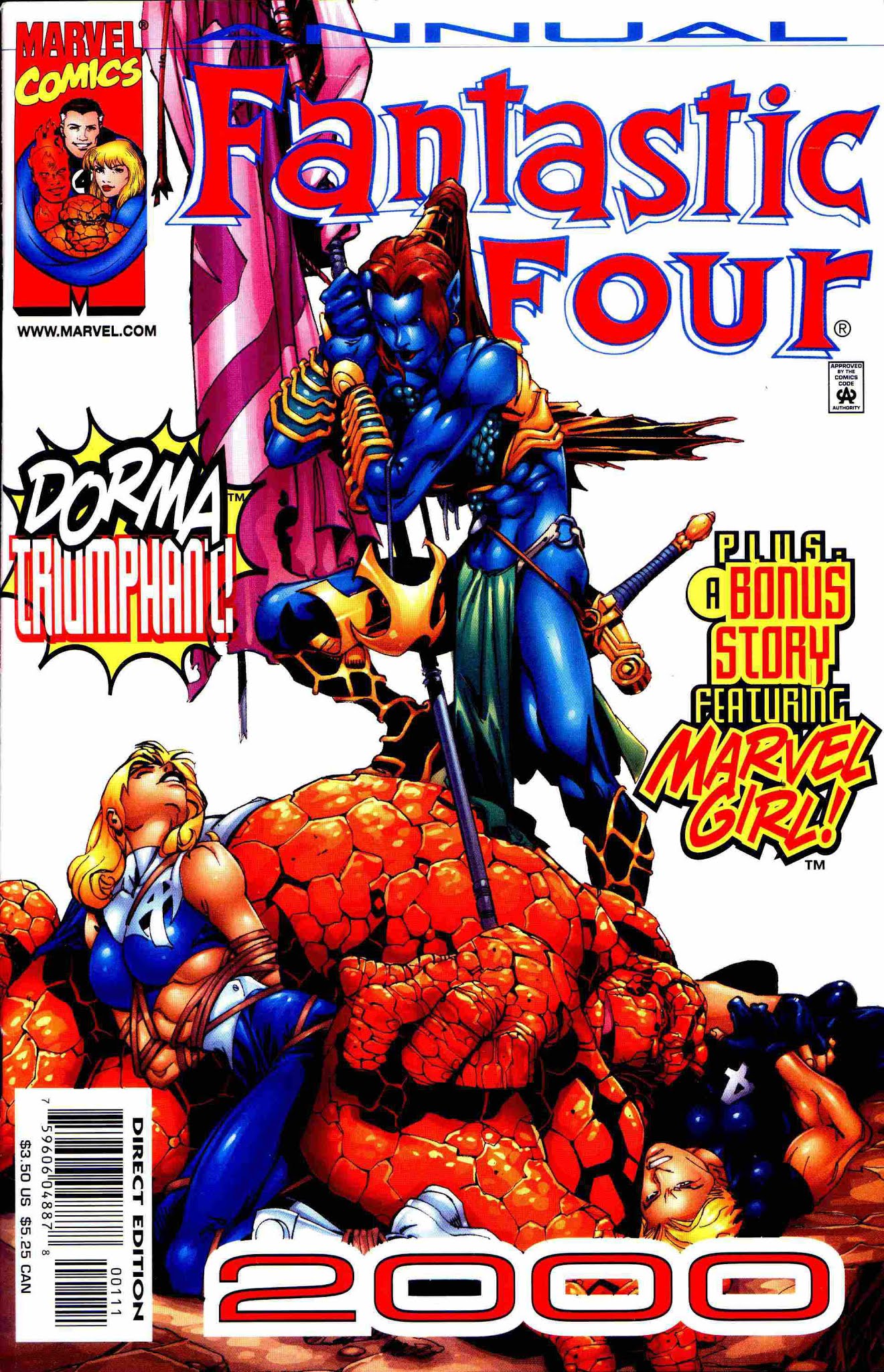 Read online Fantastic Four (1998) comic -  Issue # Annual 2000 - 1