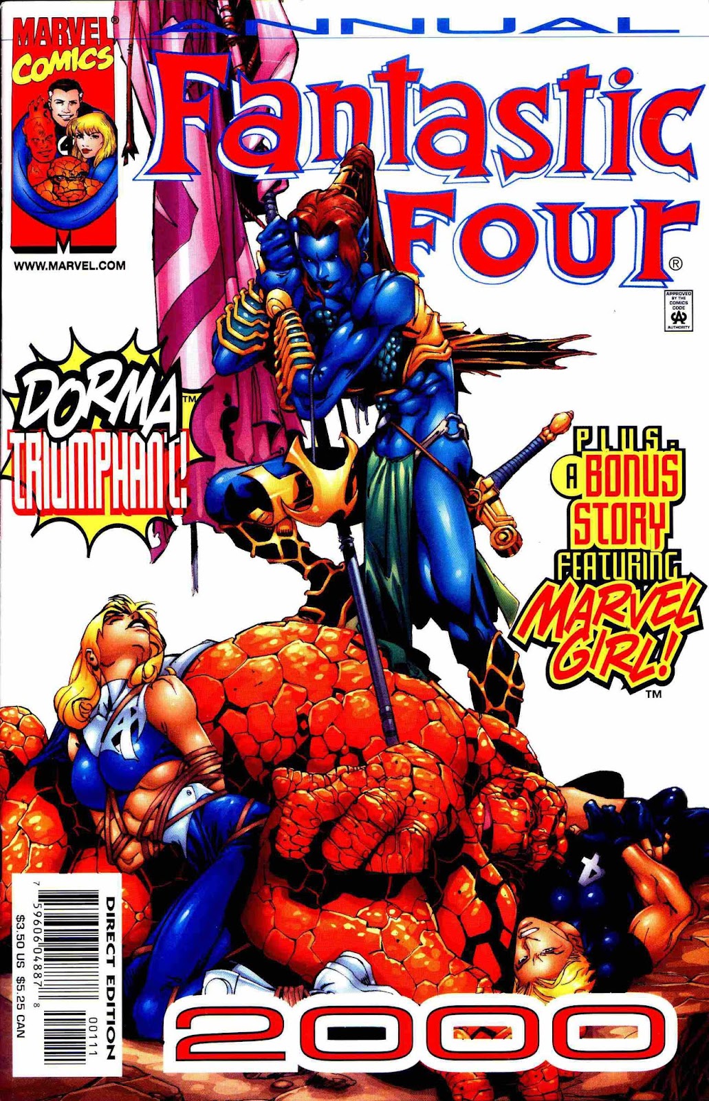 Fantastic Four (1998) issue Annual 2000 - Page 1