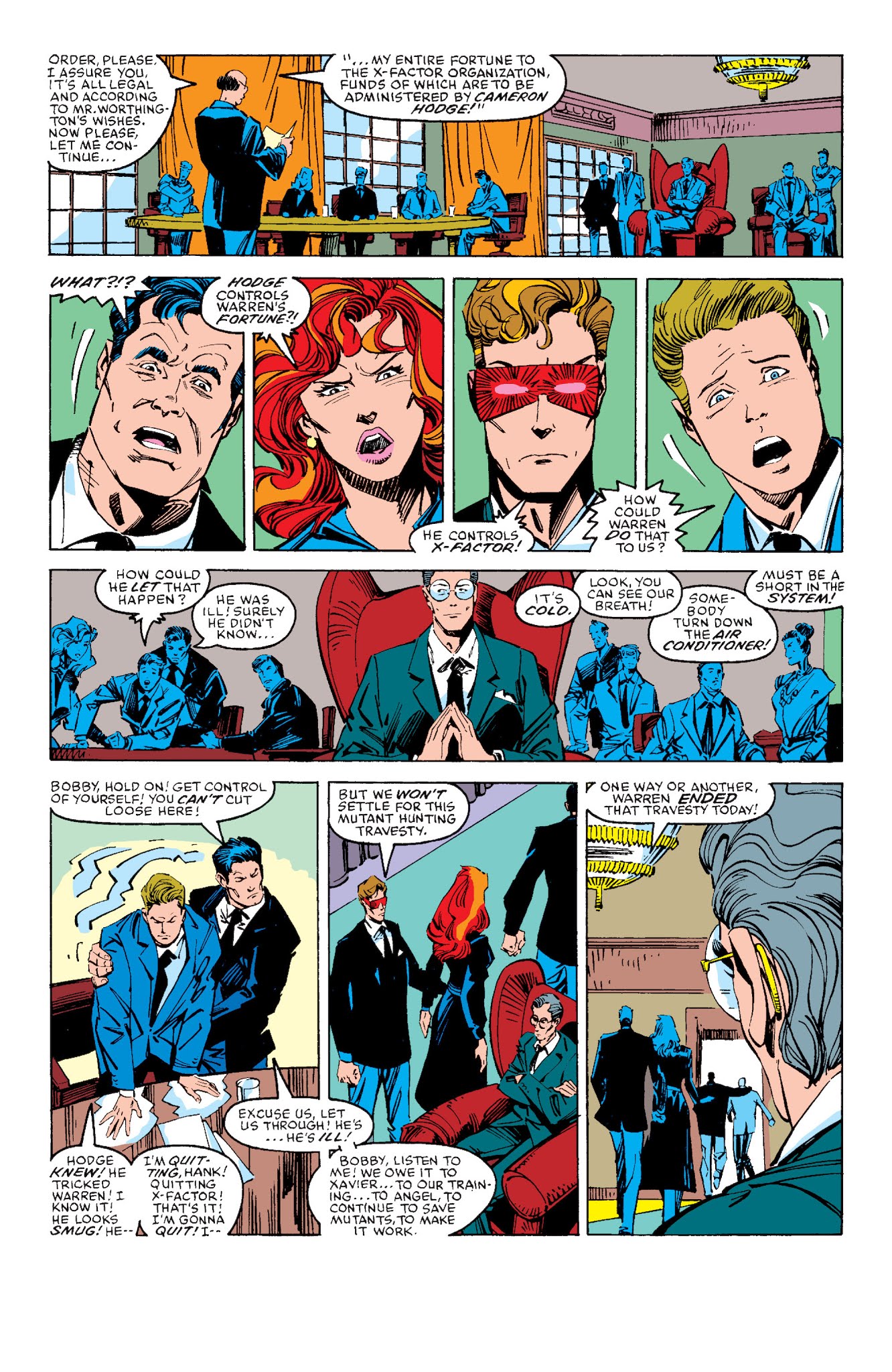 Read online X-Men: Fall of the Mutants comic -  Issue # TPB 2 (Part 2) - 31