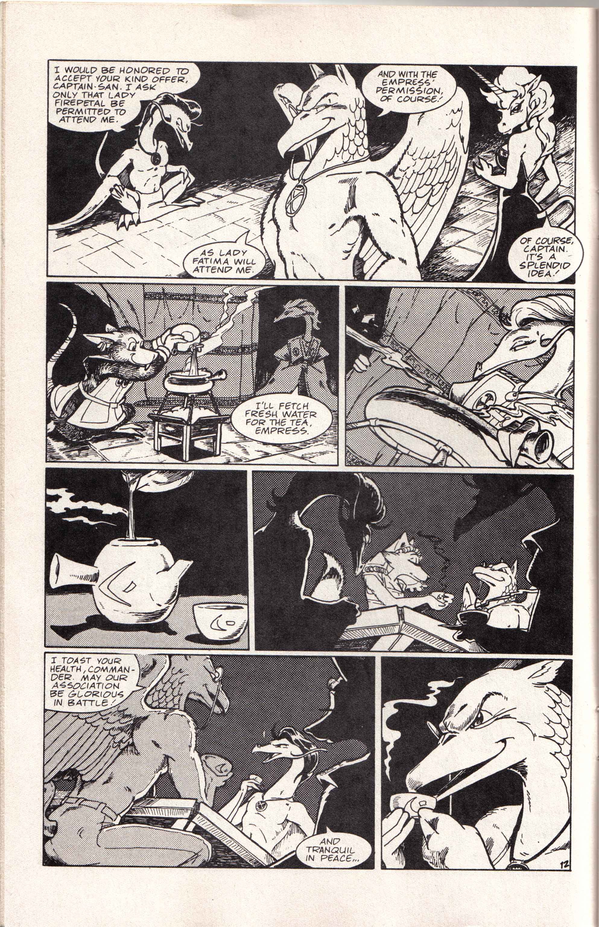 Read online Xanadu comic -  Issue #2 - 14