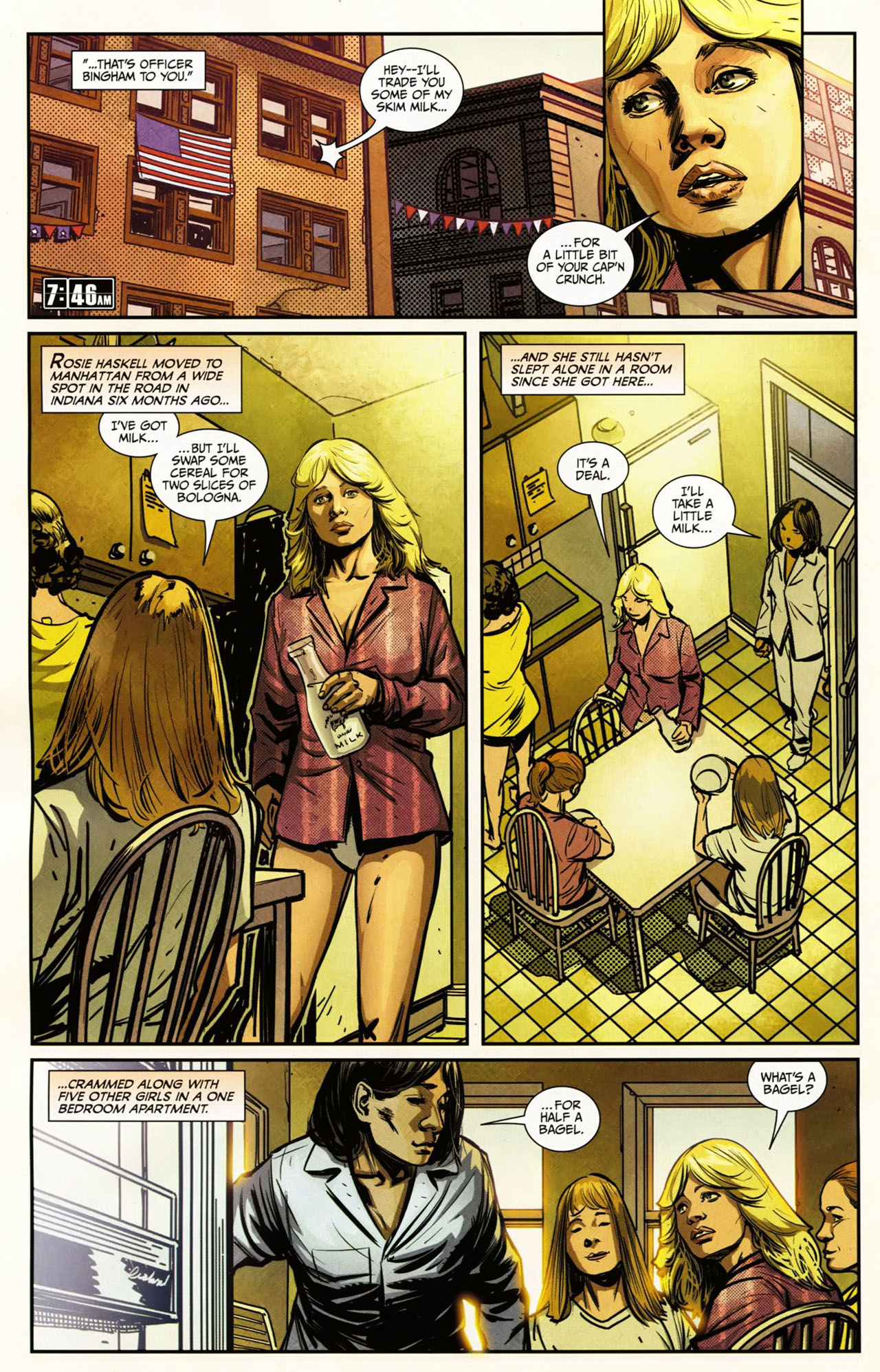 Read online Die Hard: Year One comic -  Issue #1 - 8