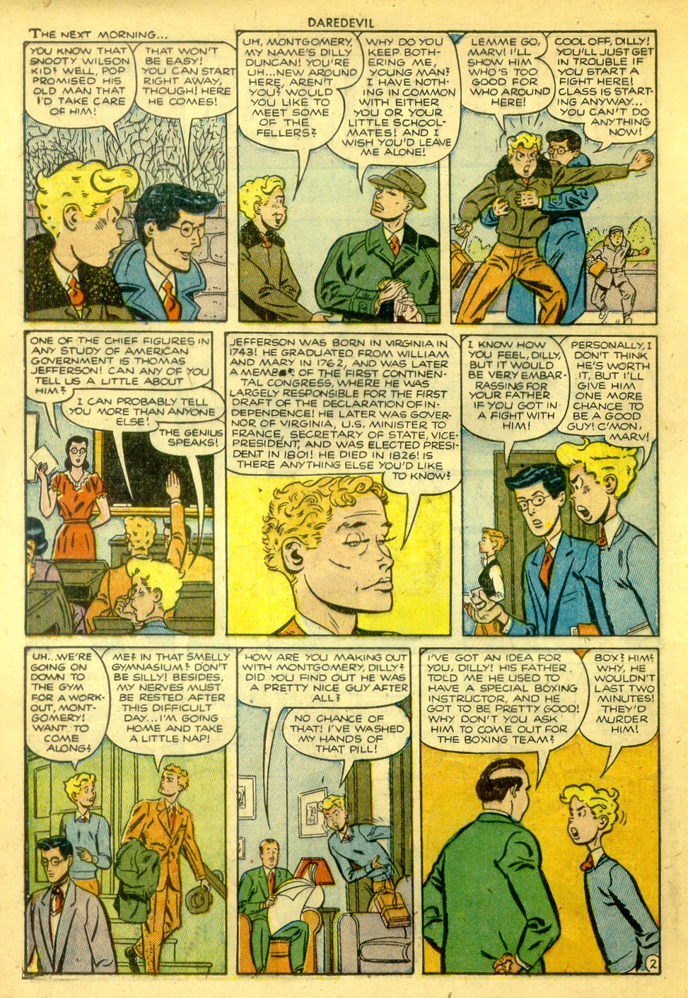 Read online Daredevil (1941) comic -  Issue #85 - 16