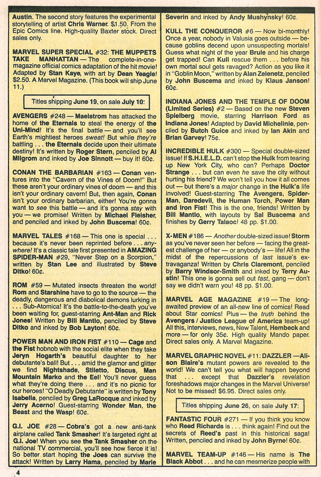 Read online Marvel Age comic -  Issue #18 - 6