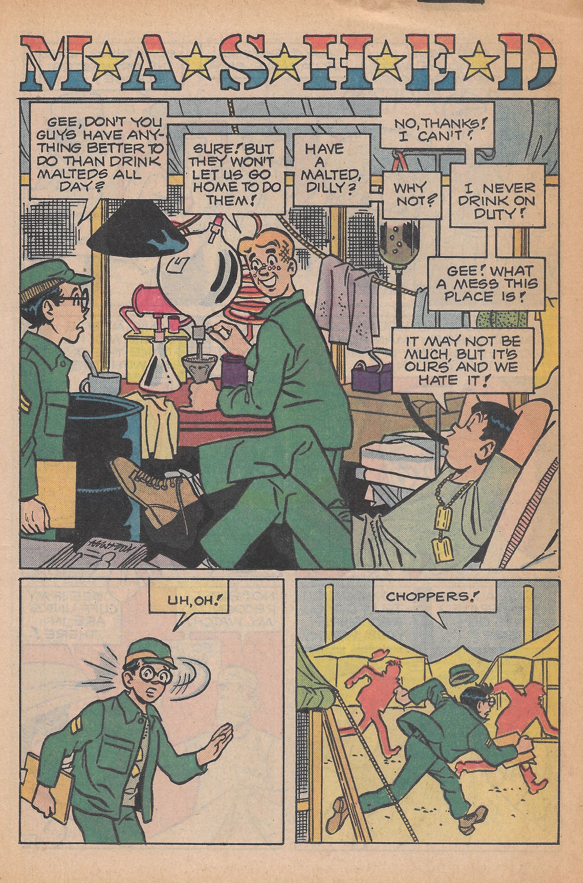 Read online Archie's TV Laugh-Out comic -  Issue #96 - 13