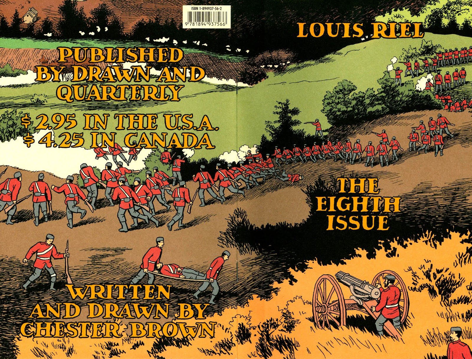Louis Riel issue 8 - Page 1