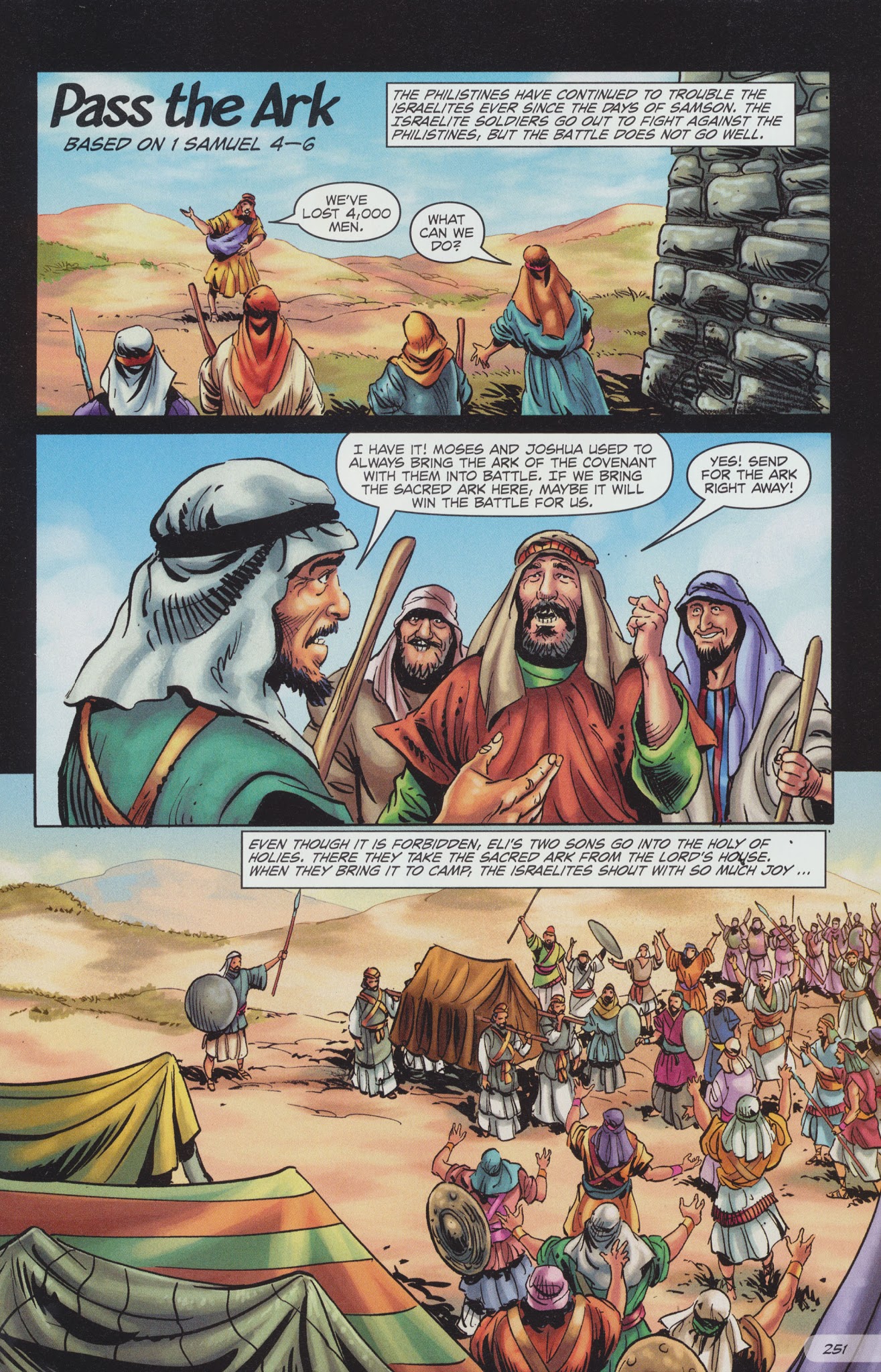 Read online The Action Bible comic -  Issue # TPB 1 - 255