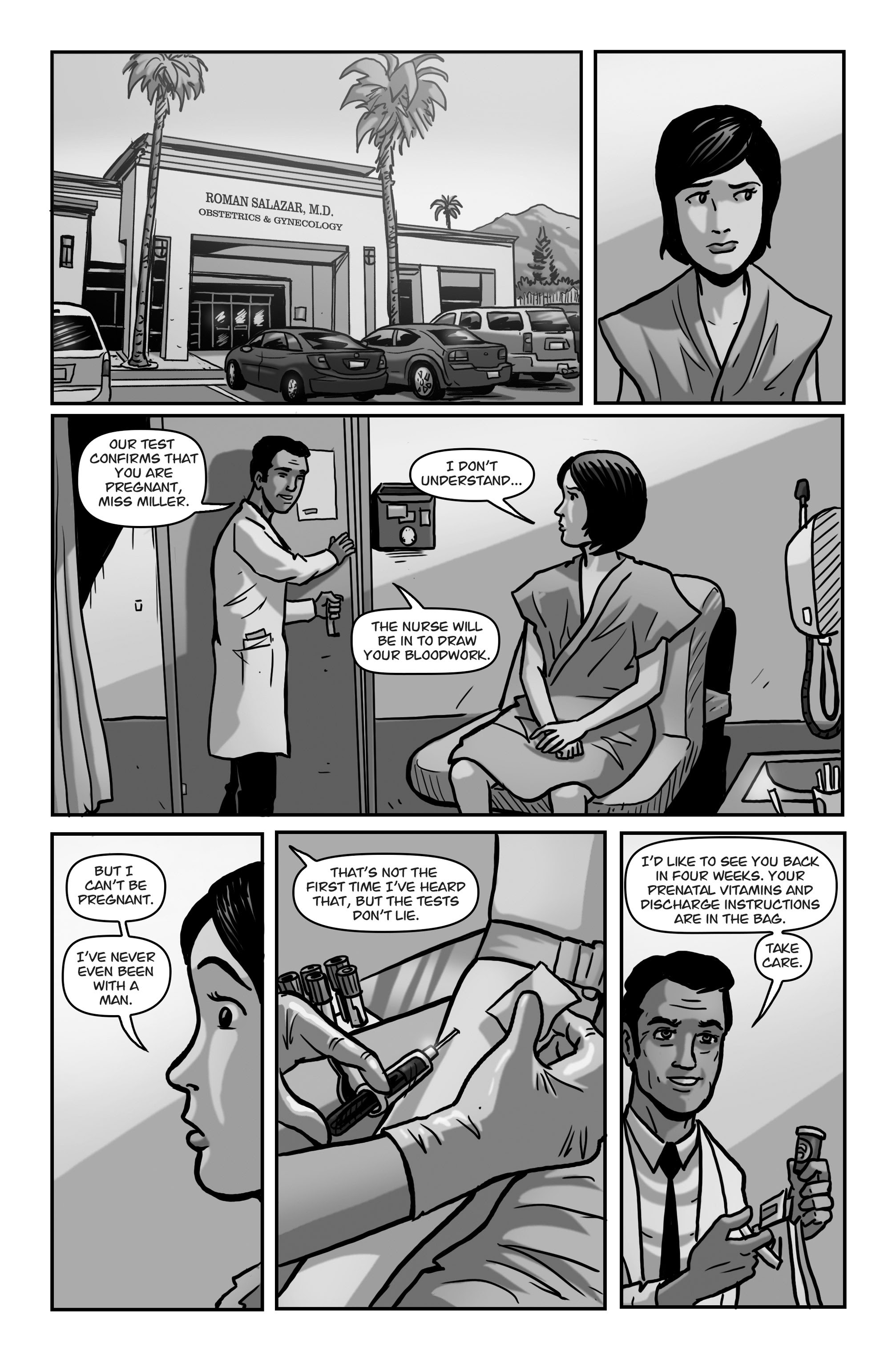 Read online The God Child comic -  Issue #1 - 19