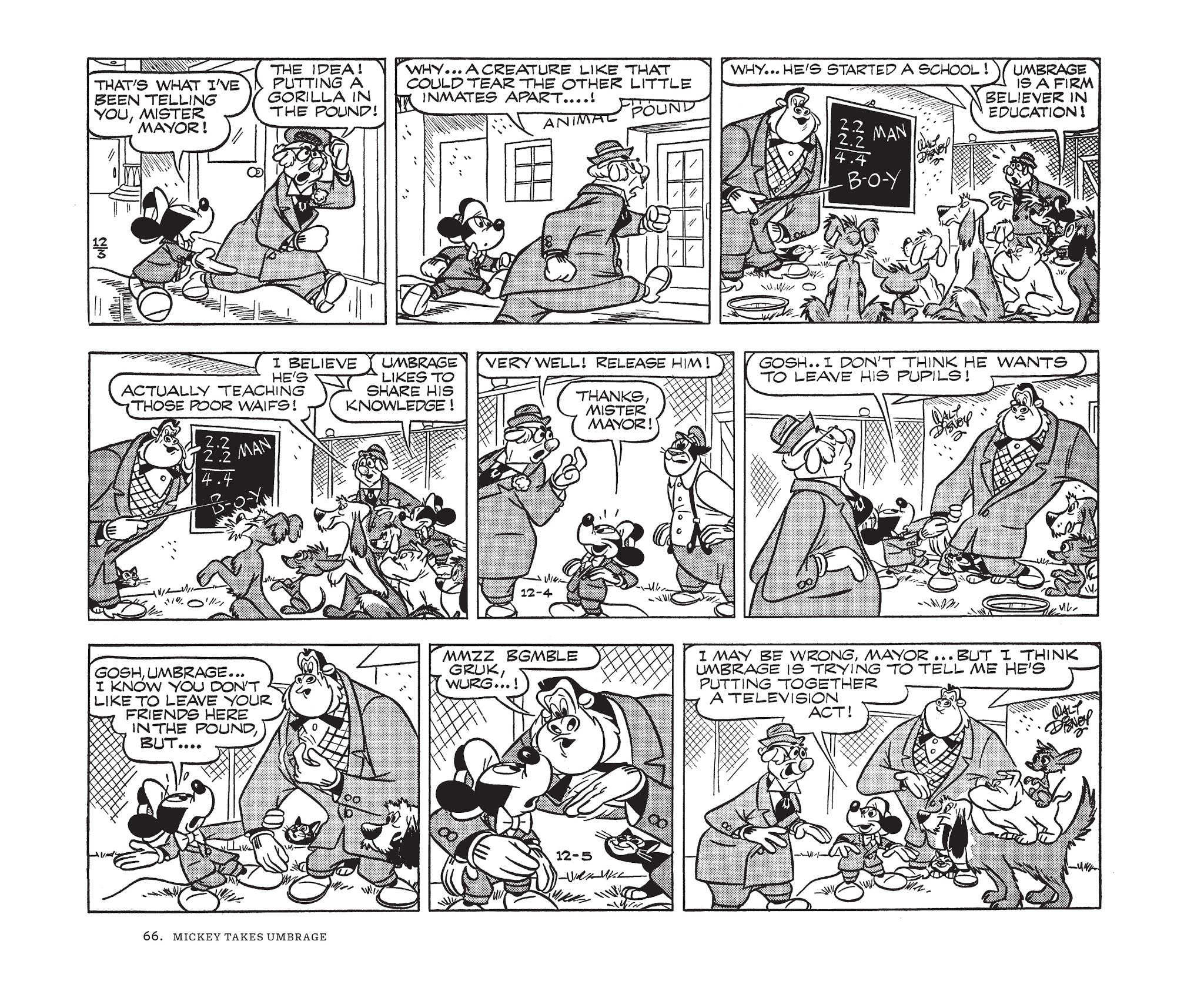 Read online Walt Disney's Mickey Mouse by Floyd Gottfredson comic -  Issue # TPB 12 (Part 1) - 66