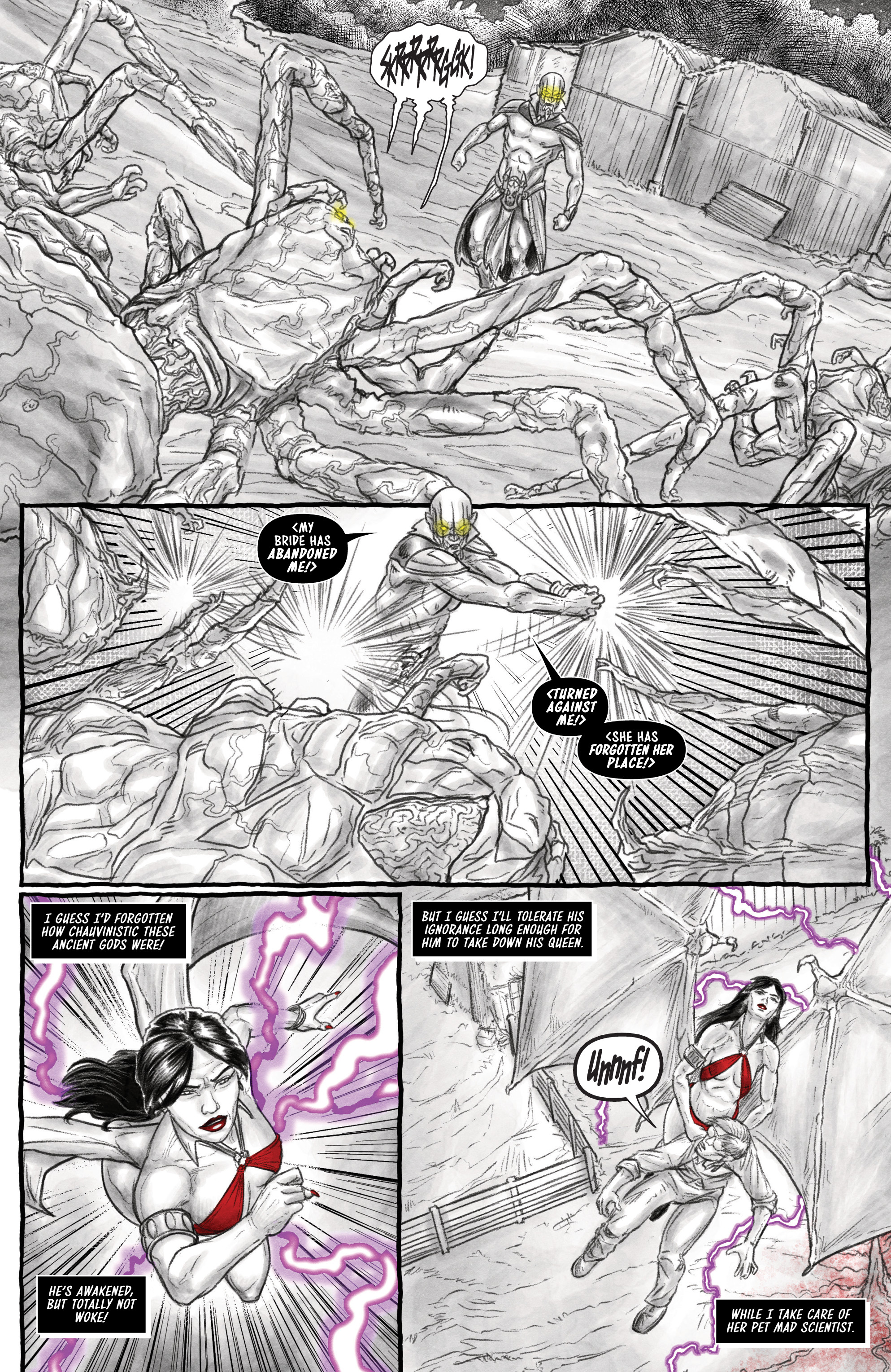 Read online Vampirella vs. Reanimator comic -  Issue # _TPB - 61