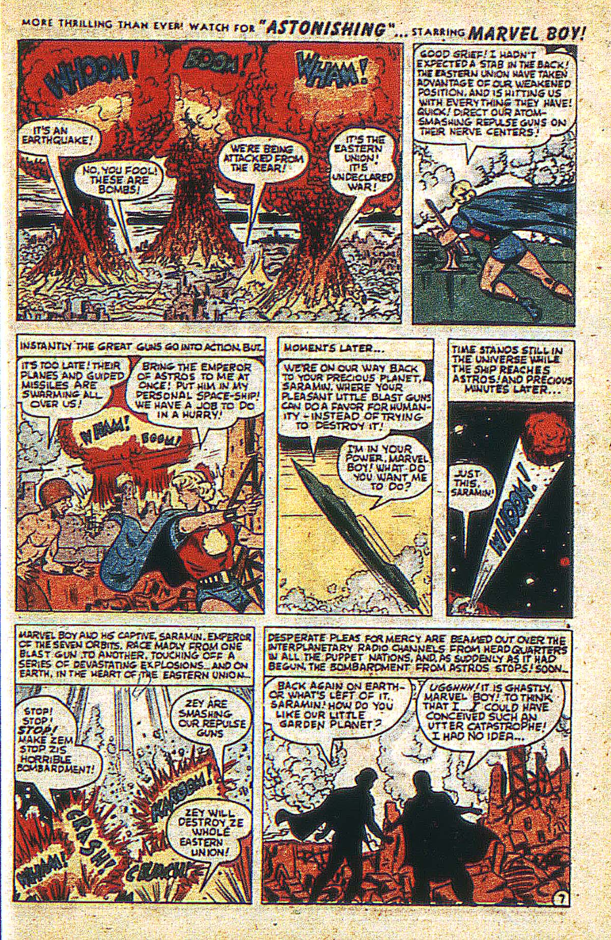 Read online Marvel Boy (1950) comic -  Issue #2 - 10