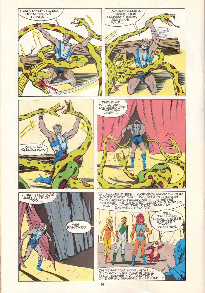Read online ThunderCats (1987) comic -  Issue #18 - 14