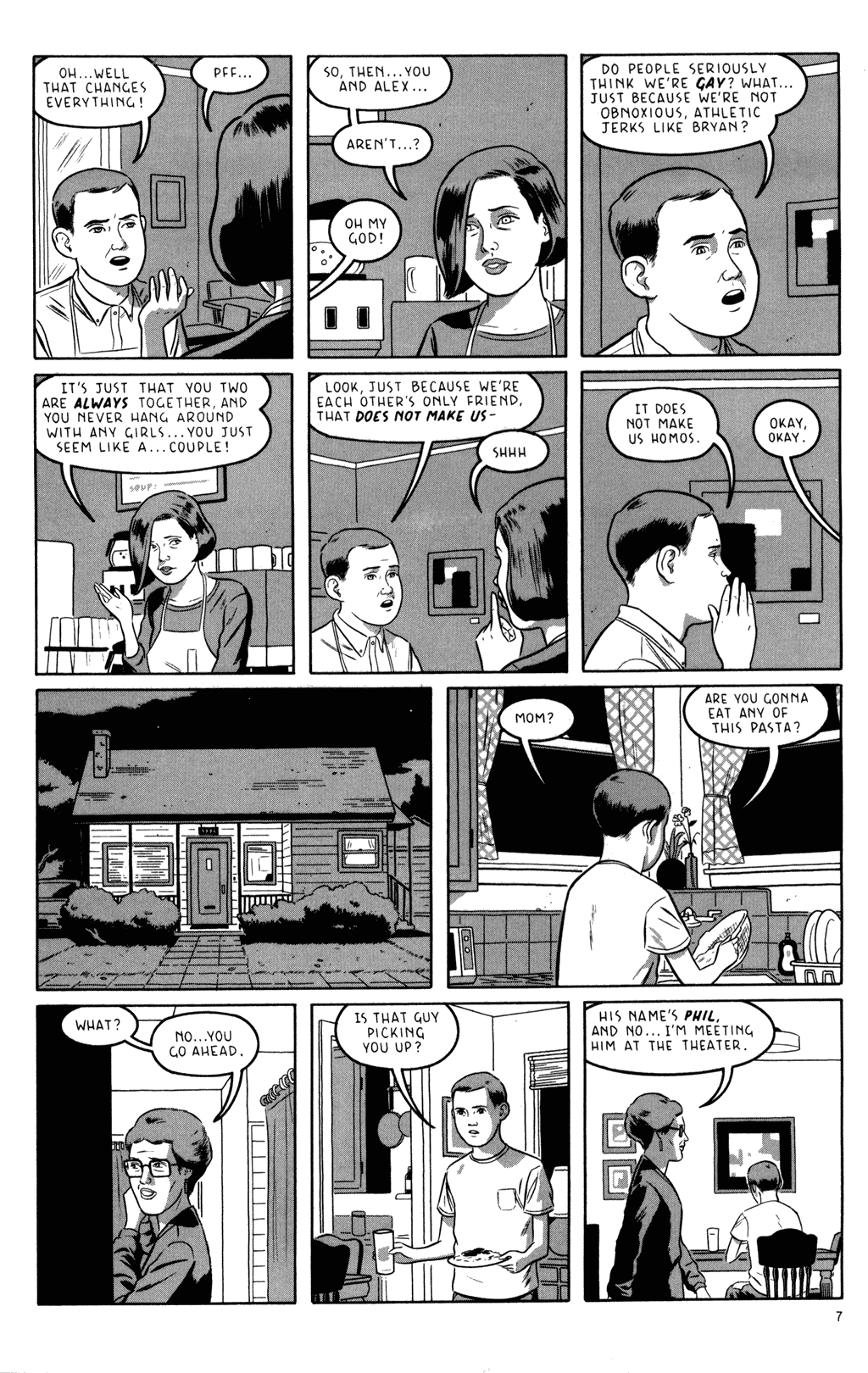 Read online Optic Nerve comic -  Issue #8 - 8