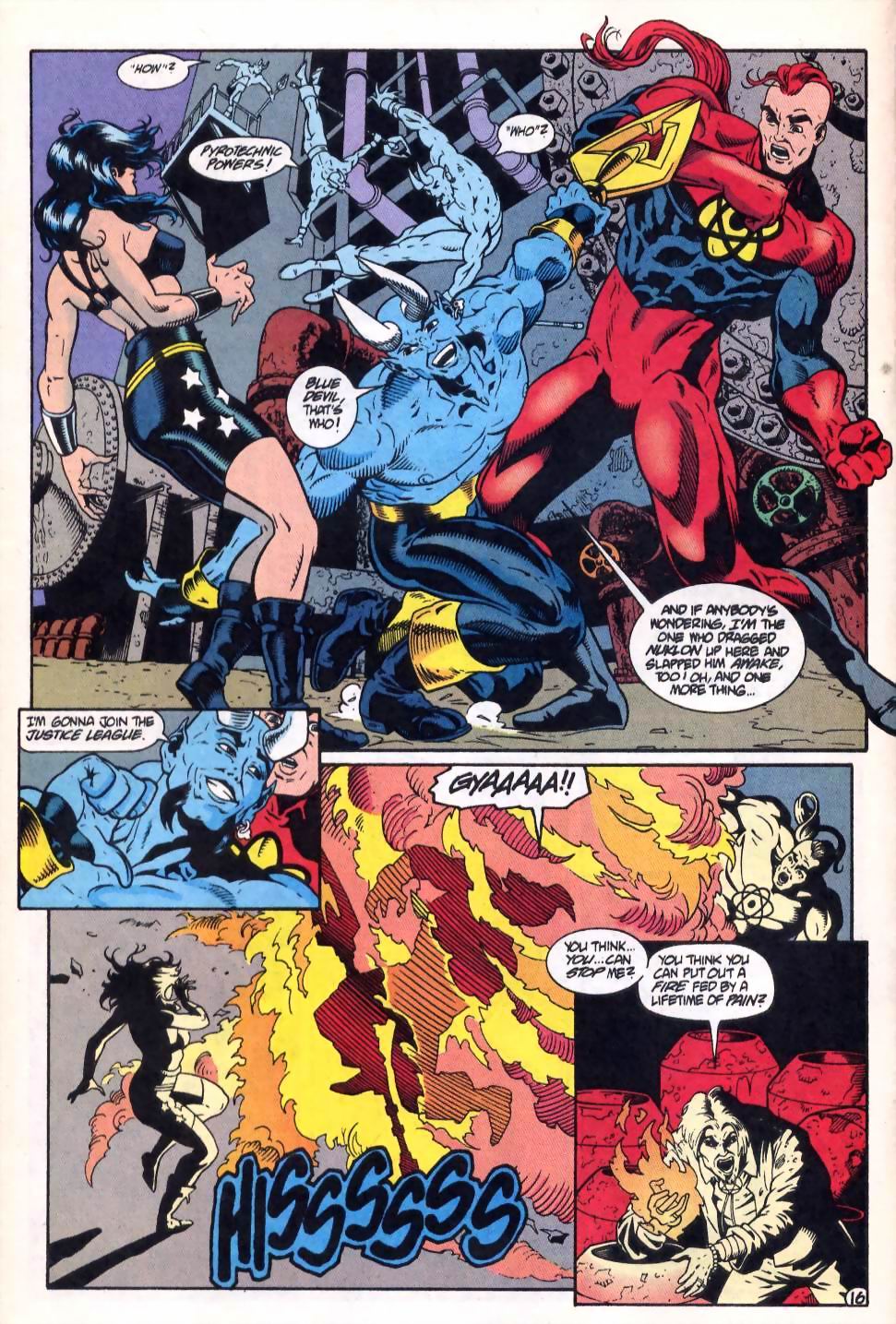 Read online Justice League America comic -  Issue #99 - 17