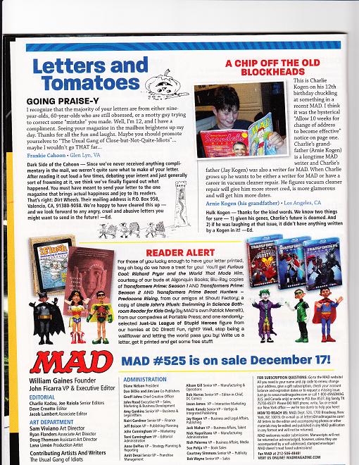 Read online MAD comic -  Issue #524 - 6