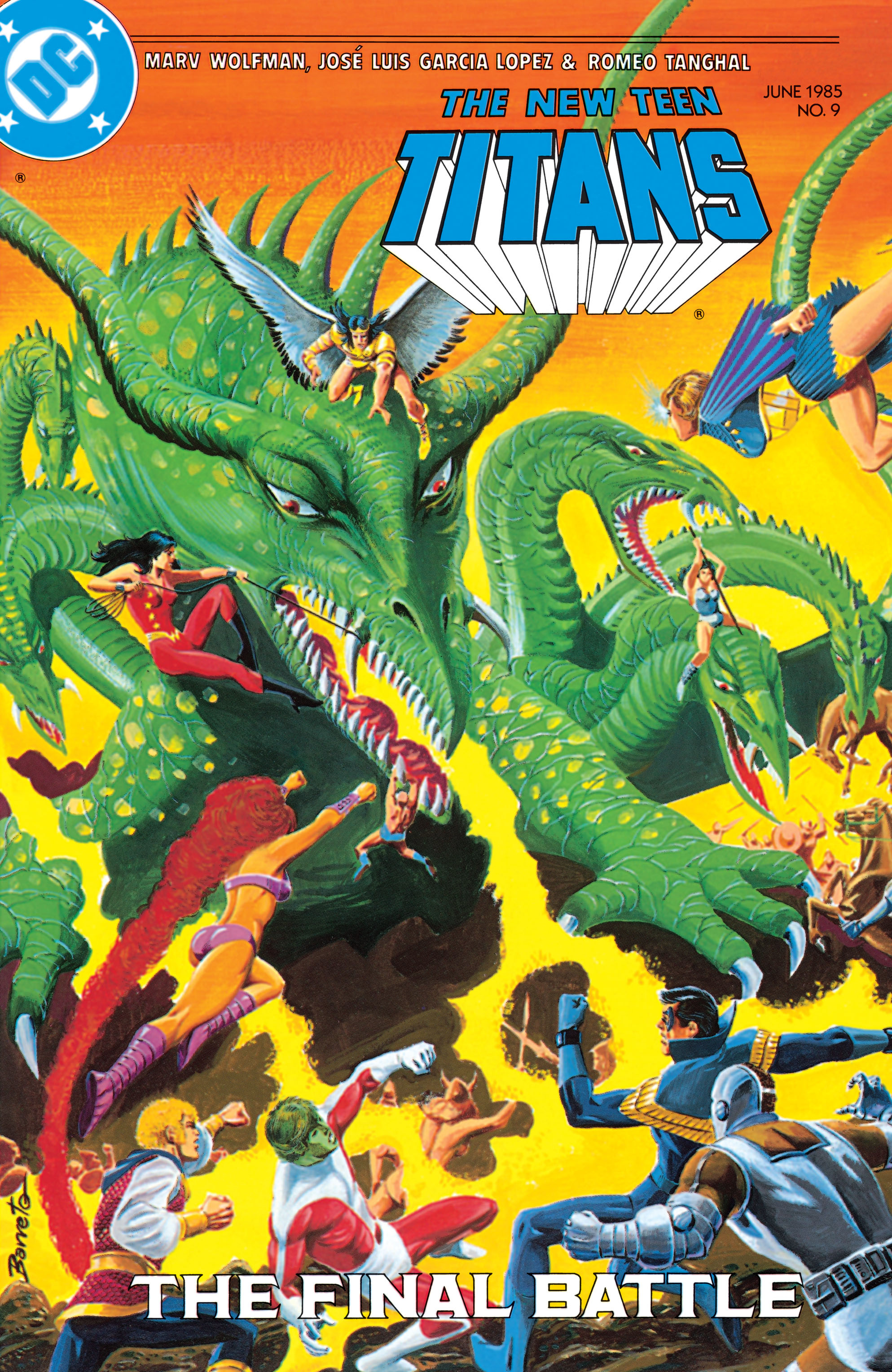Read online The New Teen Titans (1984) comic -  Issue #9 - 1