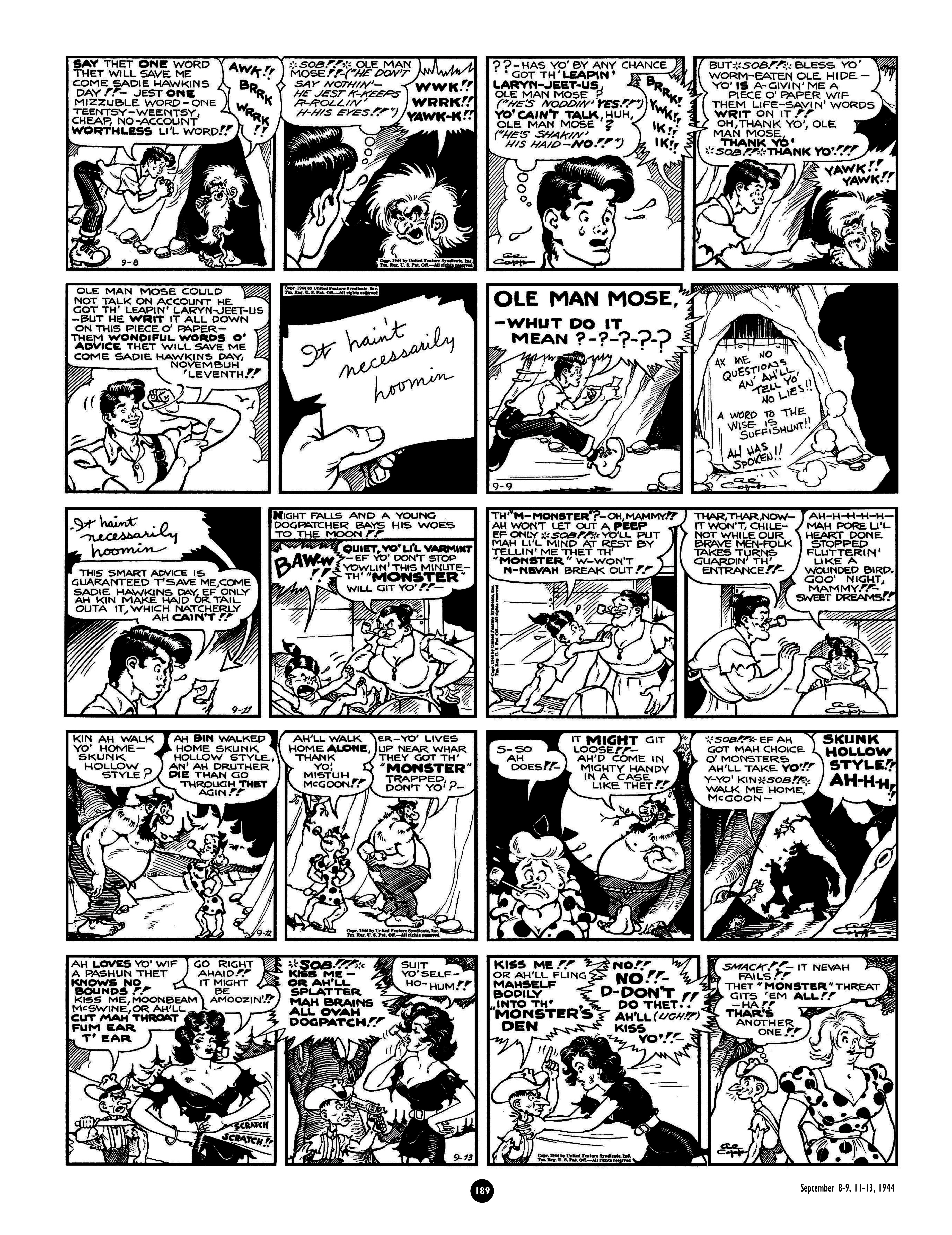 Read online Al Capp's Li'l Abner Complete Daily & Color Sunday Comics comic -  Issue # TPB 5 (Part 2) - 91