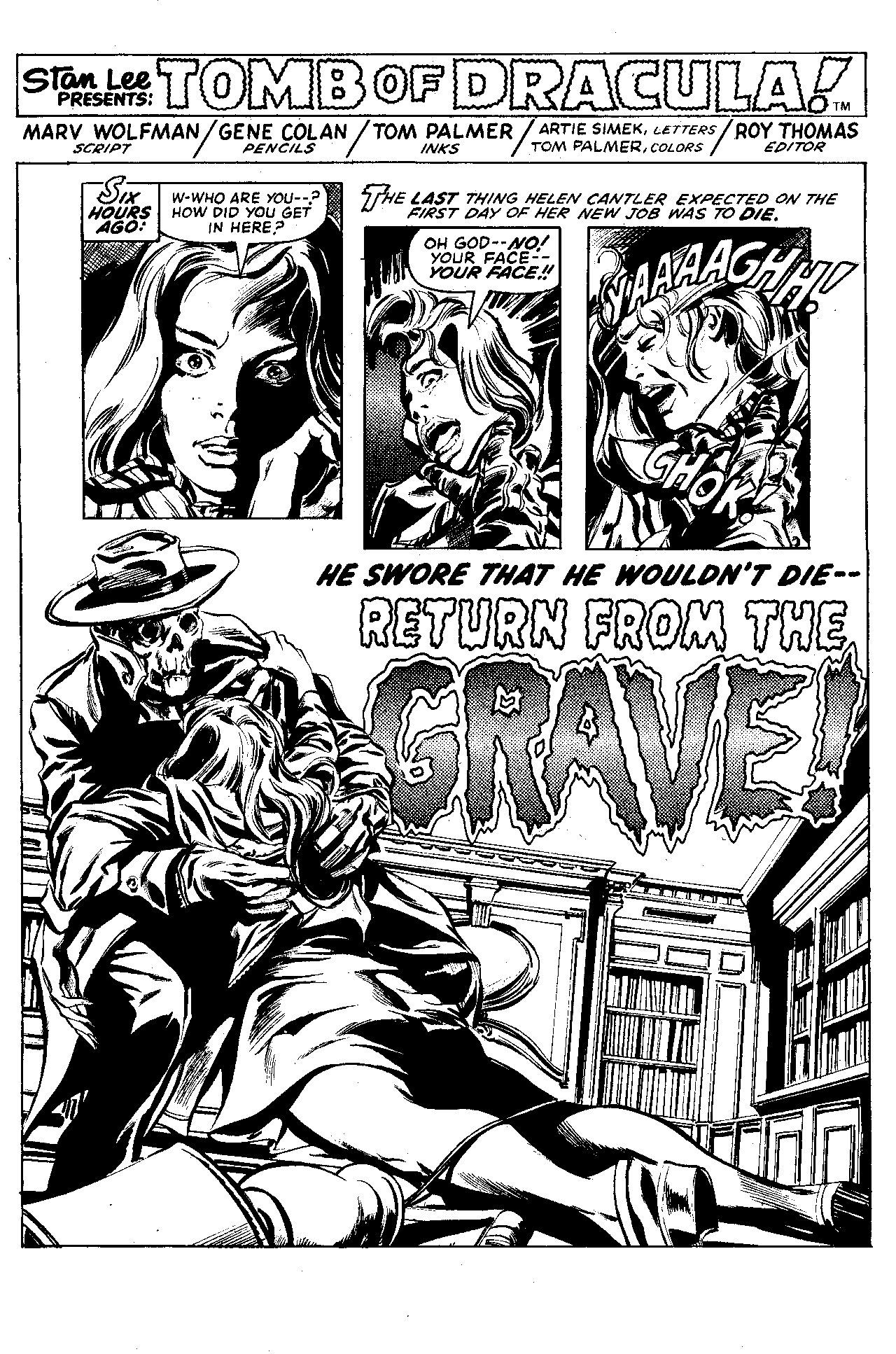 Read online Essential The Tomb of Dracula comic -  Issue # TPB 1 (Part 4) - 22