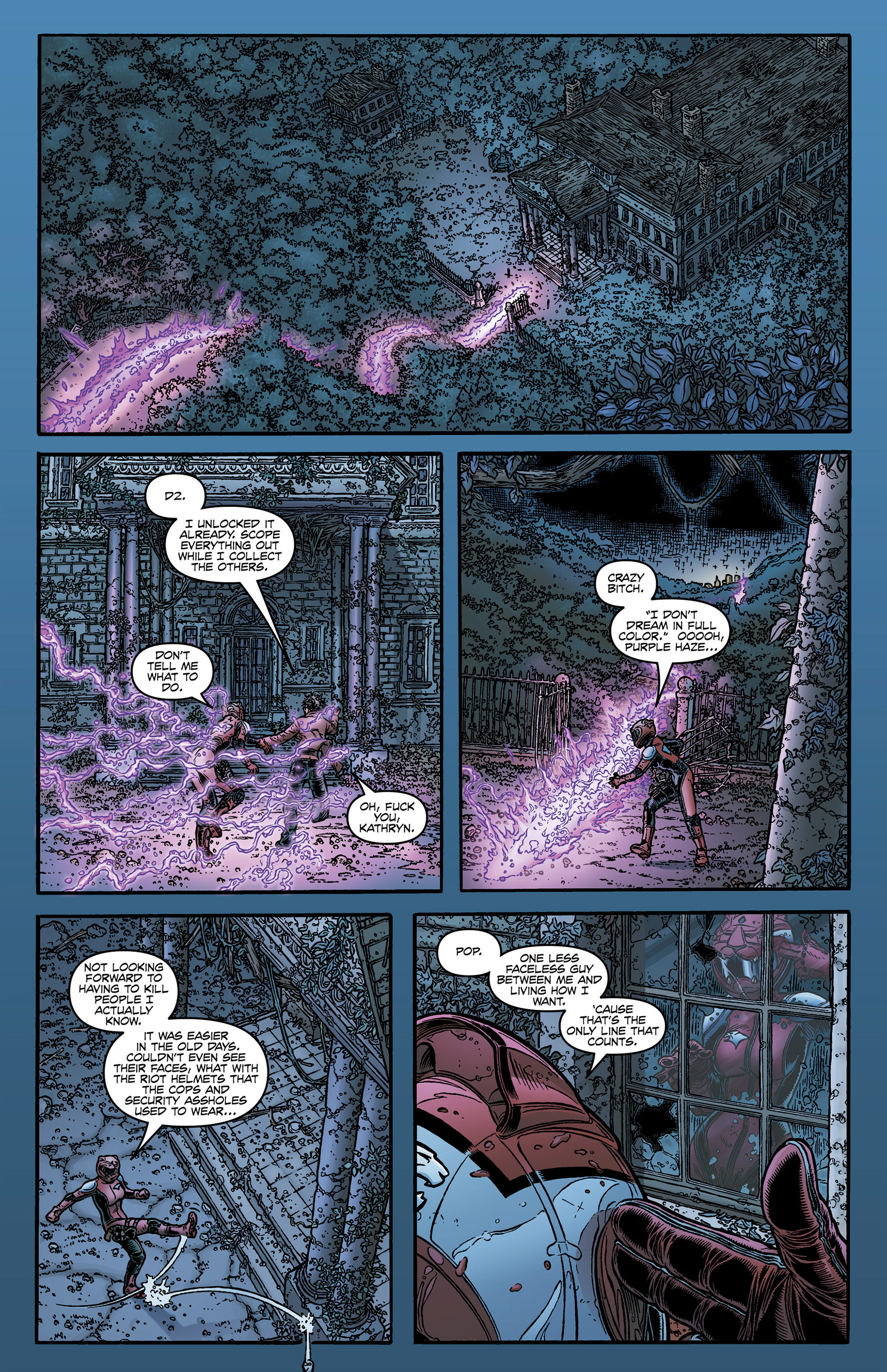 Read online Black Summer comic -  Issue #5 - 5