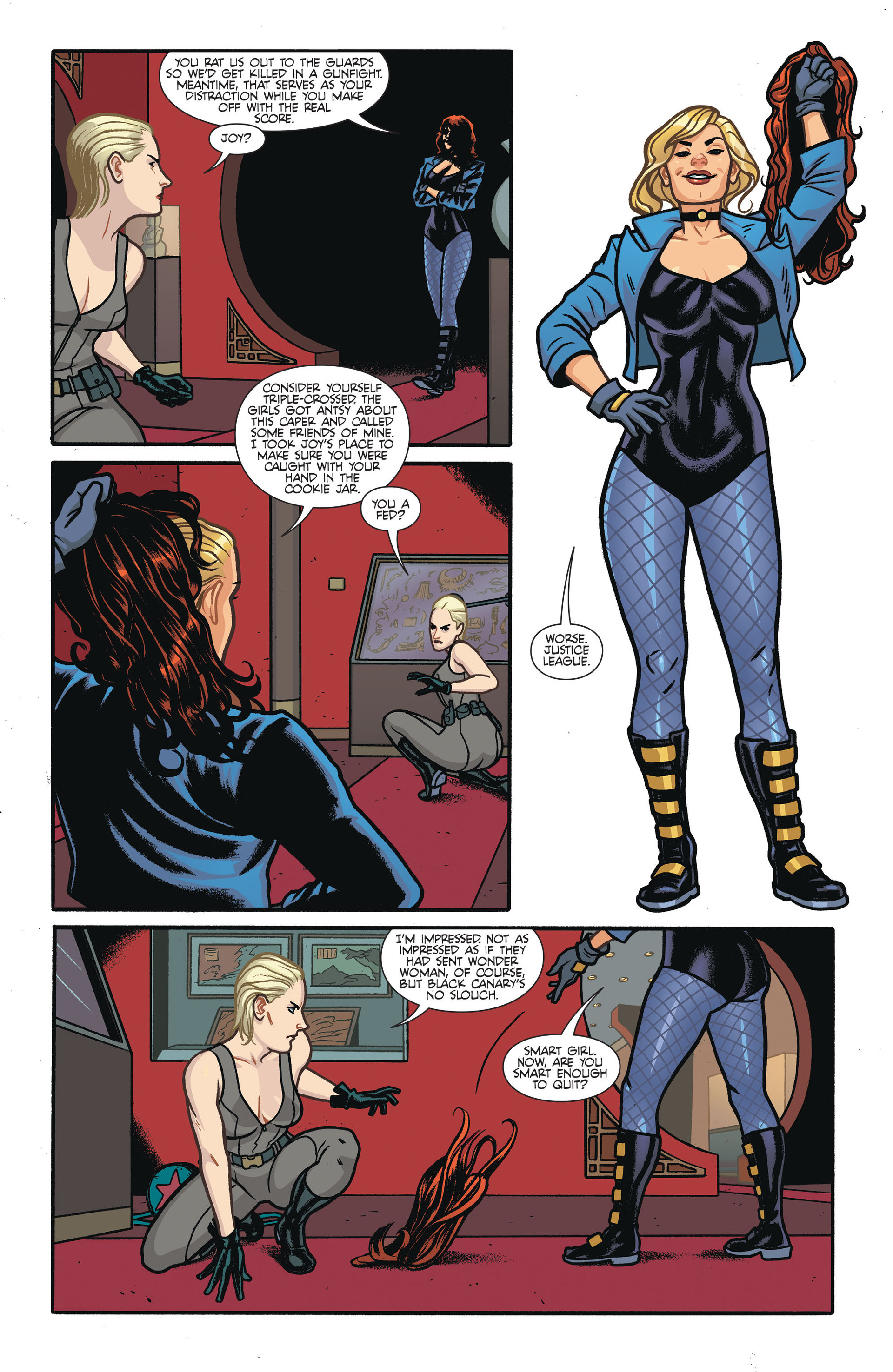 Read online Black Canary and Zatanna: Bloodspell comic -  Issue # Full - 18