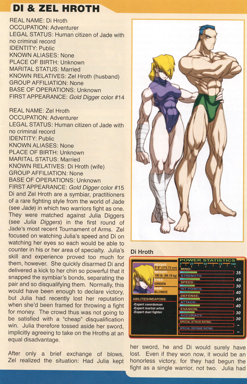 Read online Gold Digger Sourcebook: The Official Handbook of the GD Universe comic -  Issue #17 - 21