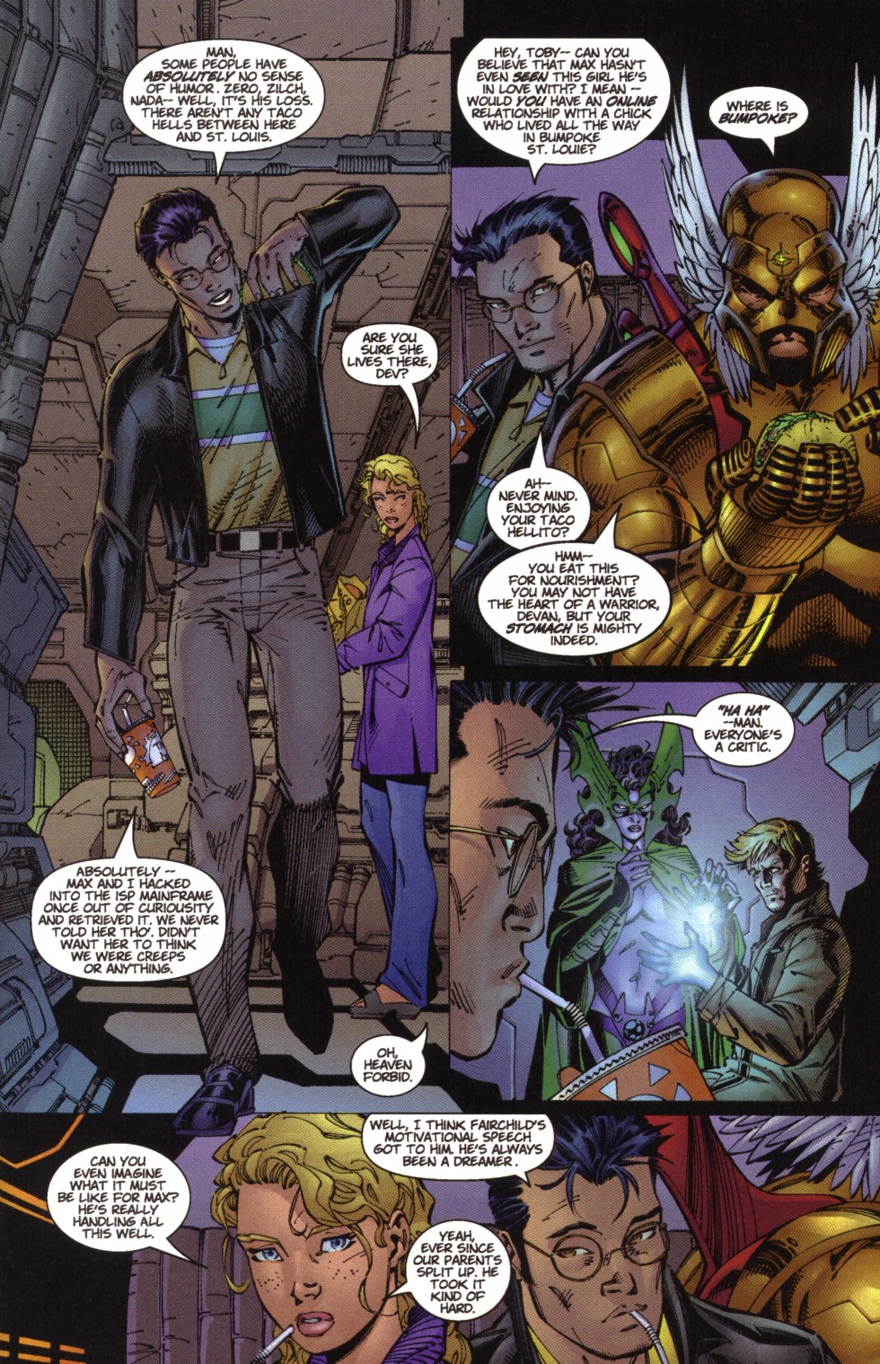 Read online Divine Right comic -  Issue #4 - 16