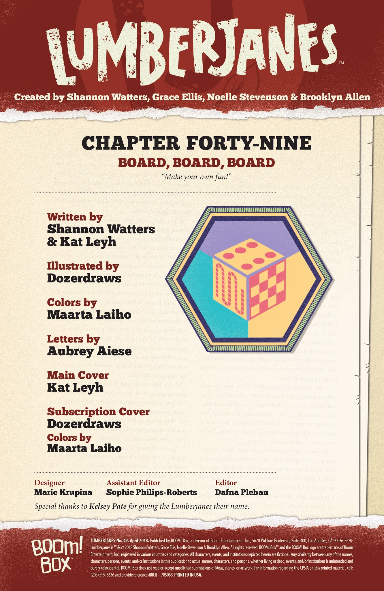 Lumberjanes Issue 49 Read Lumberjanes Issue 49 comic online in high