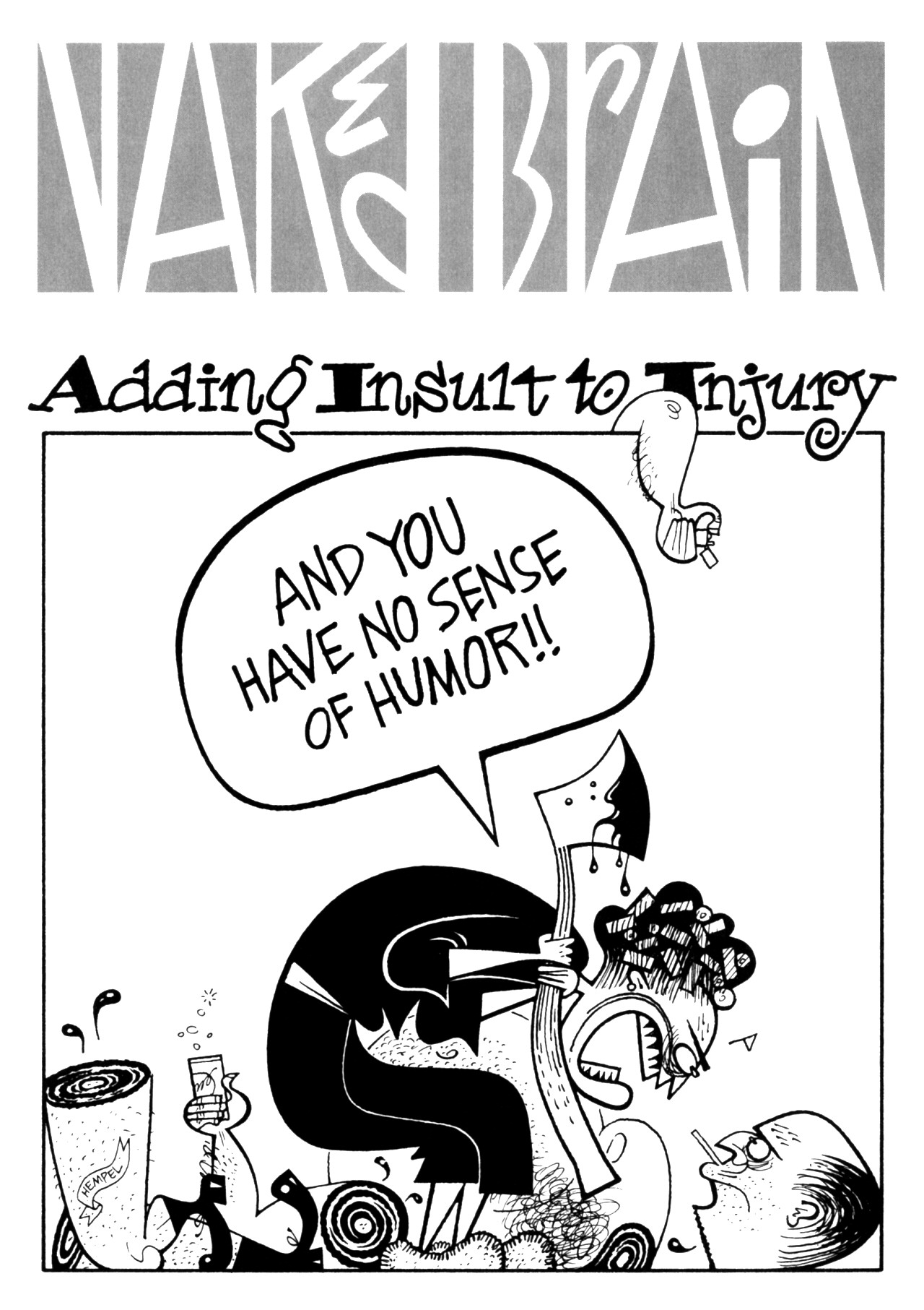 Read online Marc Hempel's Naked Brain comic -  Issue #3 - 32