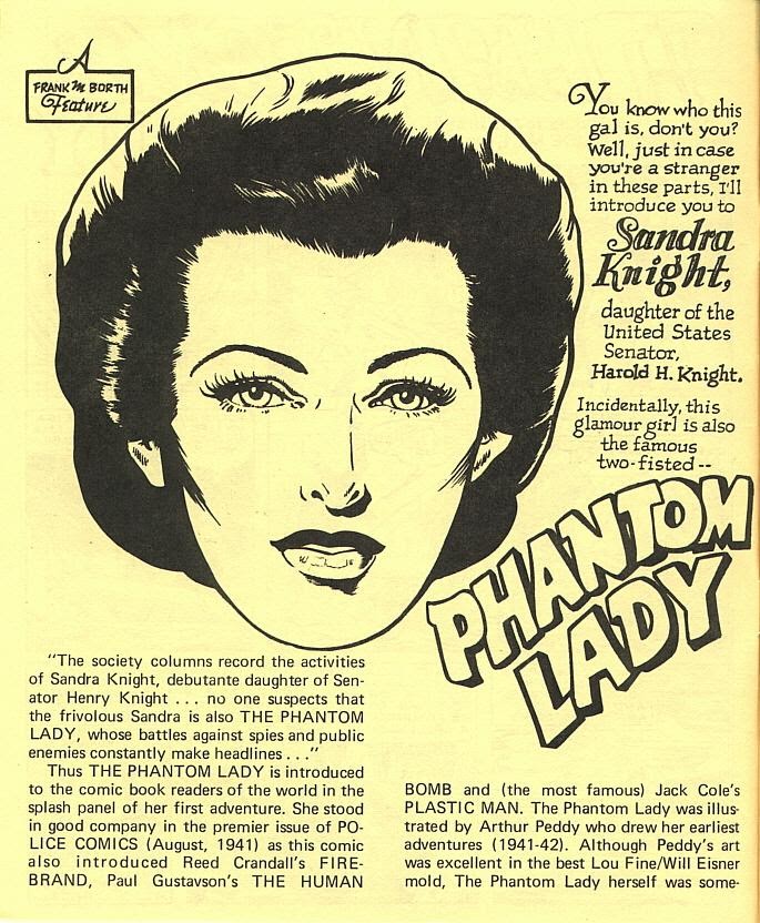 Read online The Fox Features Phantom Lady Comic Book Index comic -  Issue # Full - 6