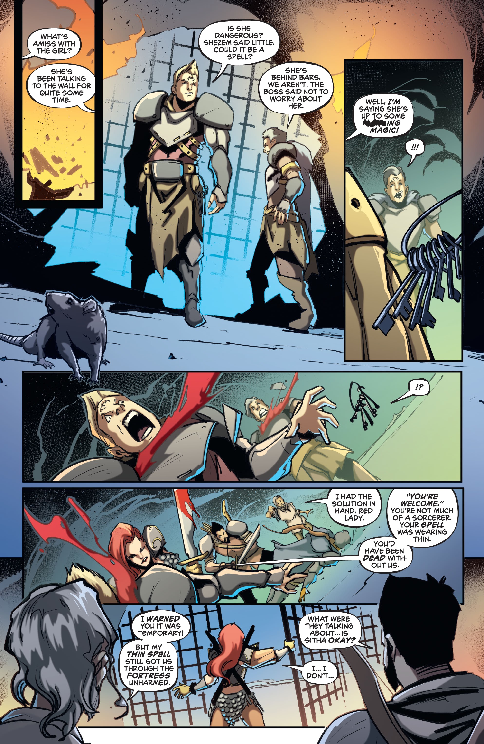 Read online Red Sonja (2021) comic -  Issue #4 - 17