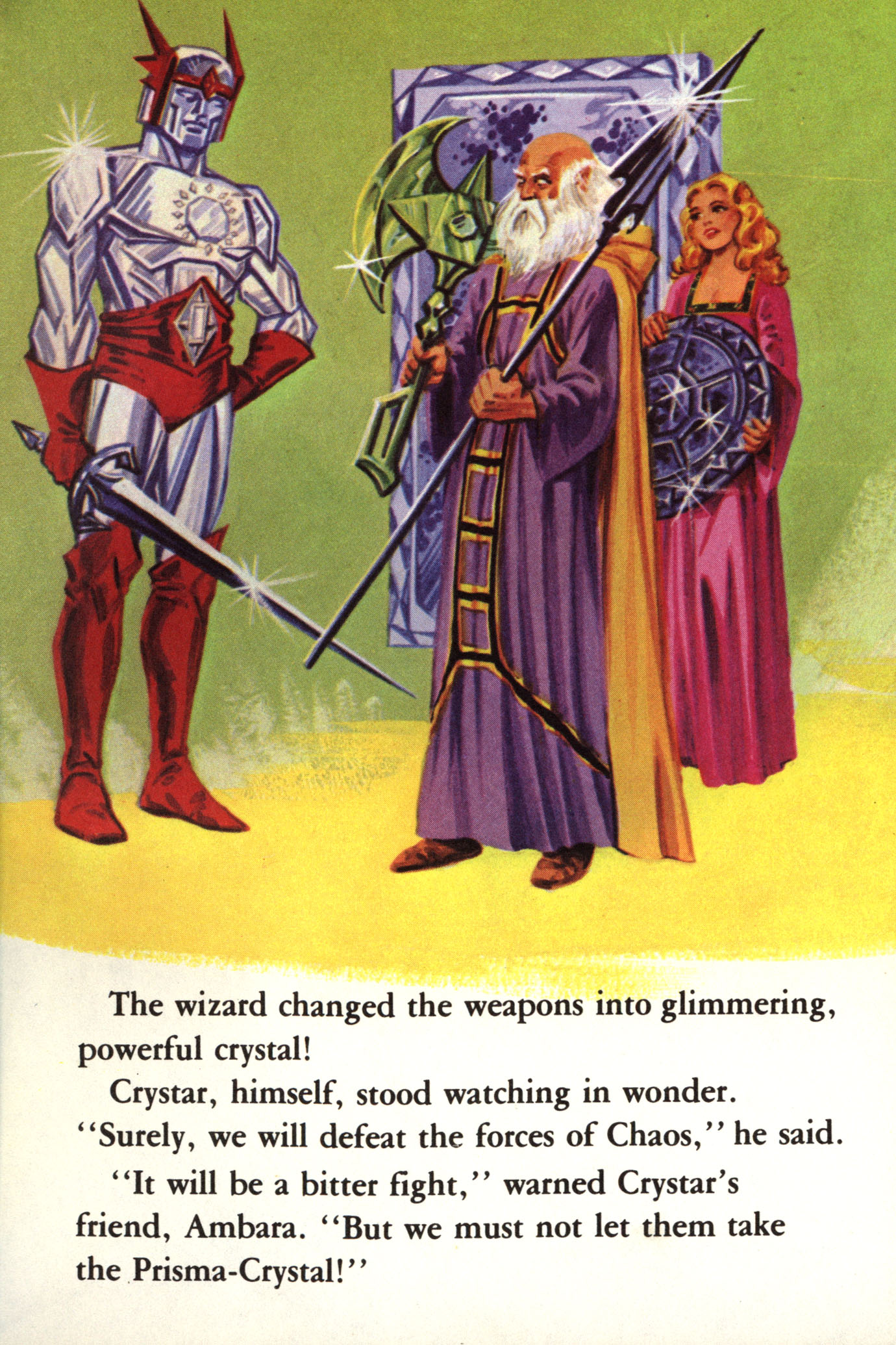 Read online Crystar Crystal Warrior: To Capture the Magic Crystal comic -  Issue # Full - 10