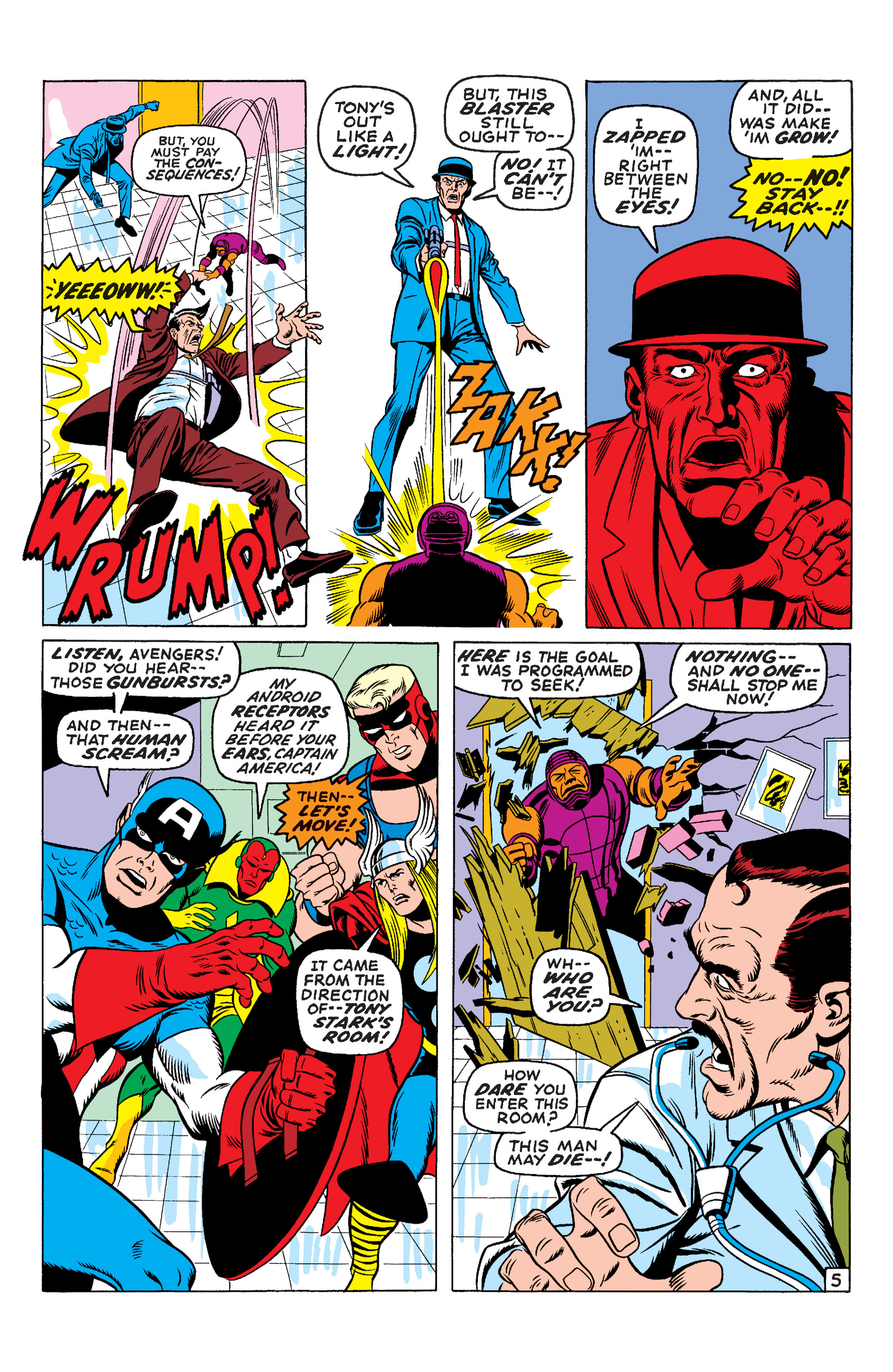 Read online Marvel Masterworks: The Avengers comic -  Issue # TPB 8 (Part 1) - 8