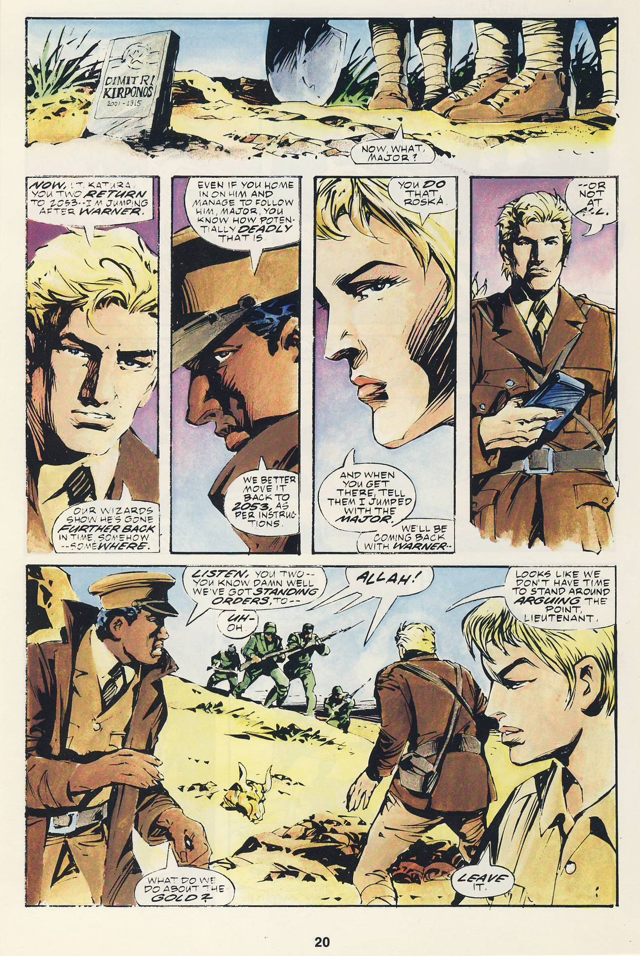 Read online Warhawks comic -  Issue #2 - 22