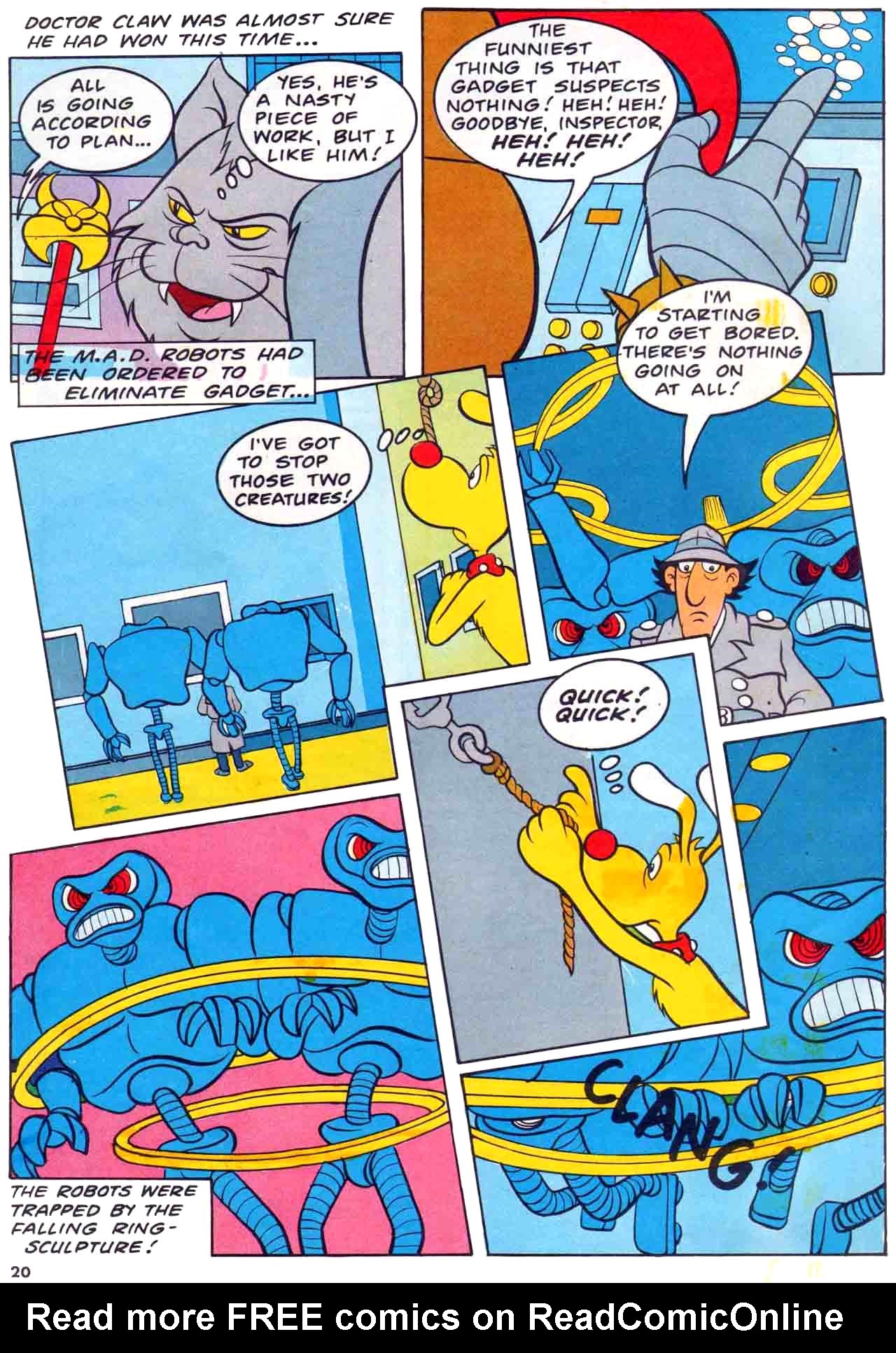 Read online Inspector Gadget (1975) comic -  Issue # Full - 20