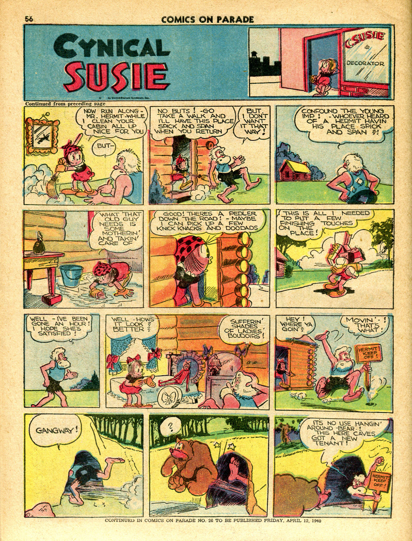 Read online Comics on Parade comic -  Issue #25 - 58