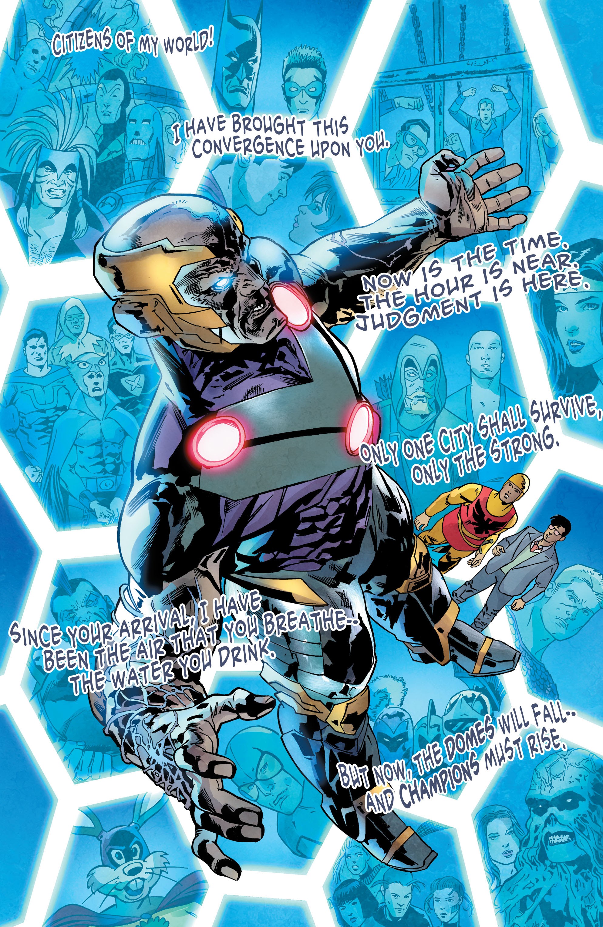 Read online Convergence World's Finest comic -  Issue #1 - 21