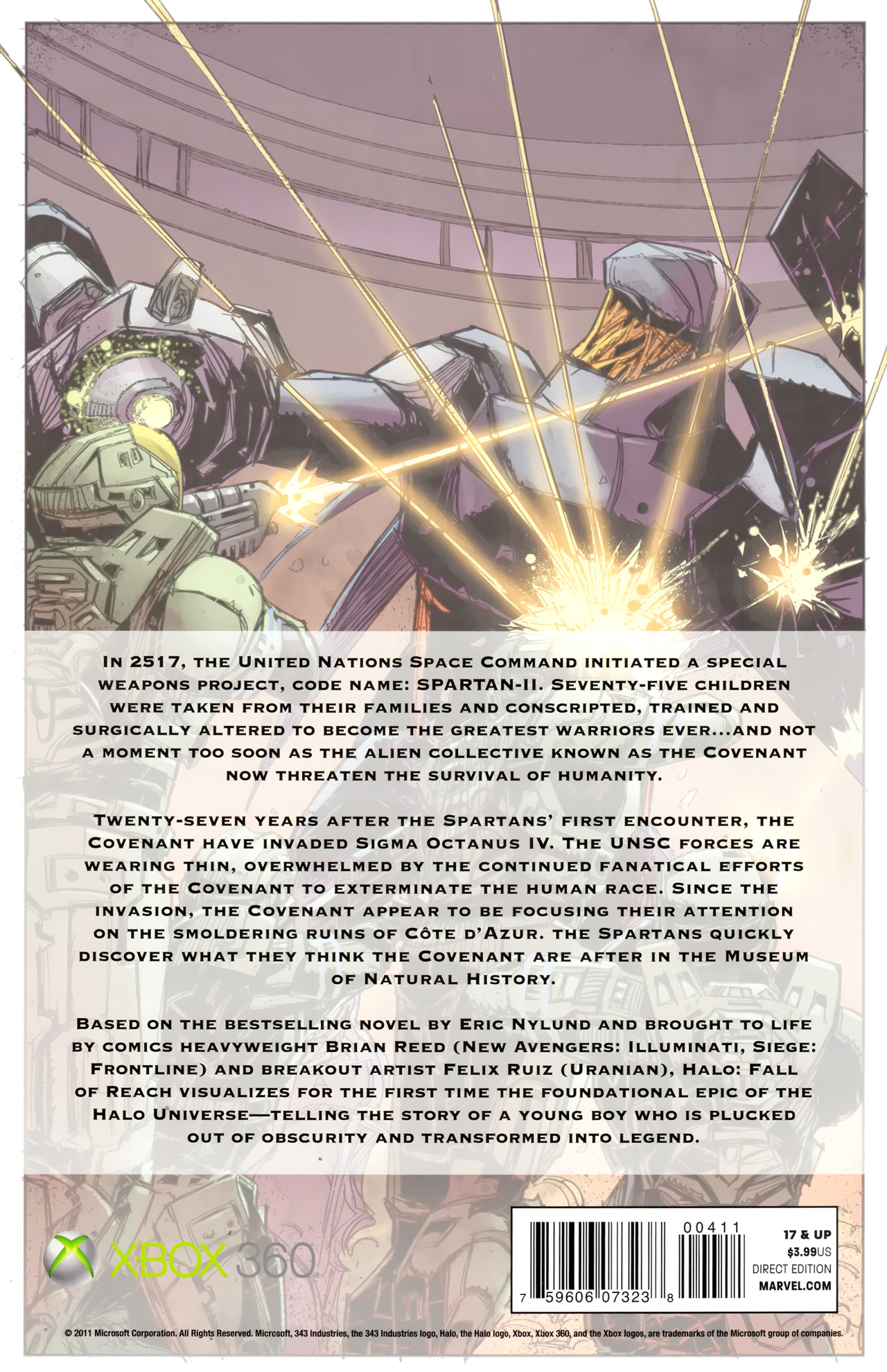 Read online Halo: Fall Of Reach - Covenant comic -  Issue #4 - 25