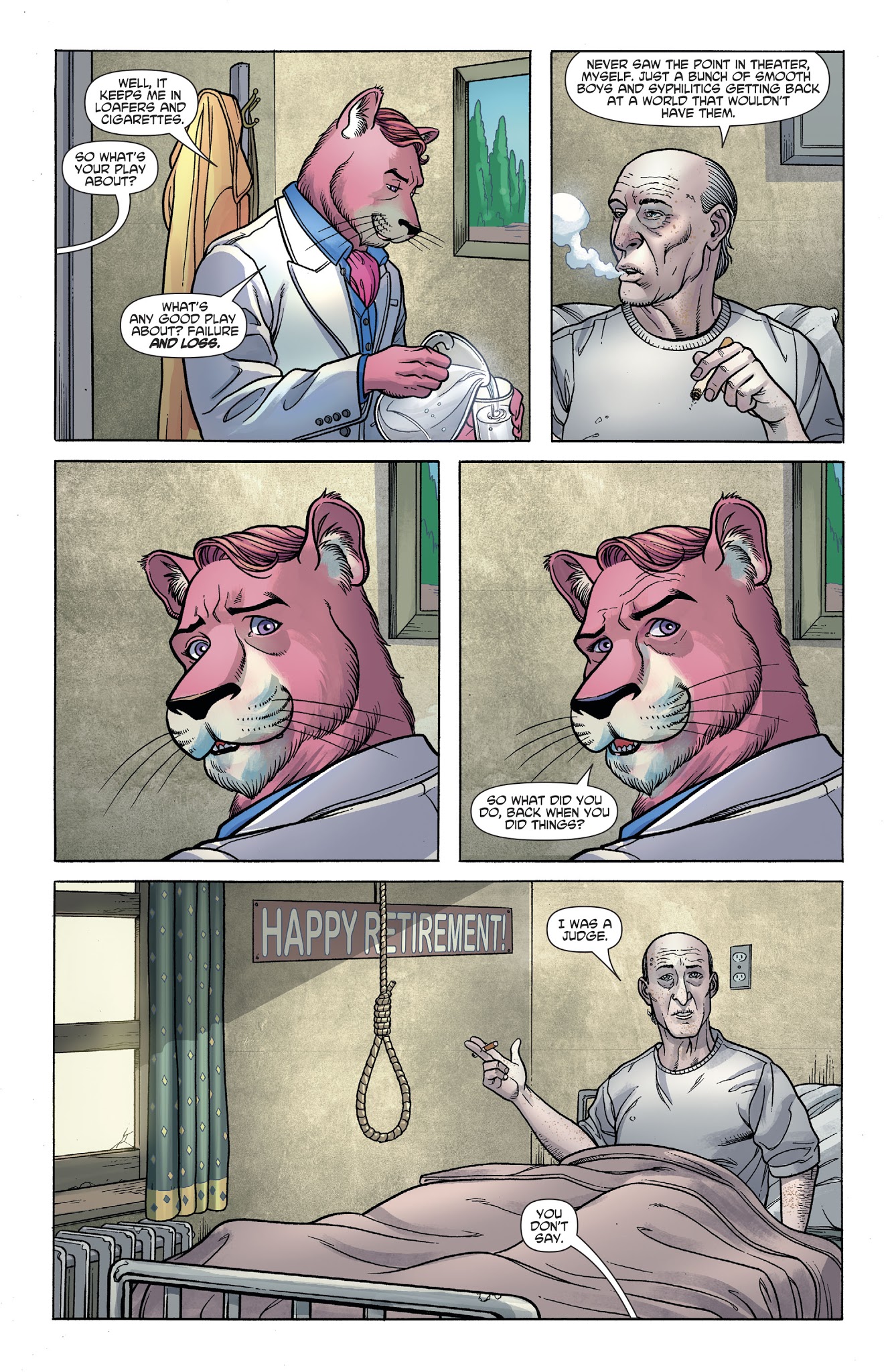 Read online Exit Stage Left: The Snagglepuss Chronicles comic -  Issue #2 - 11