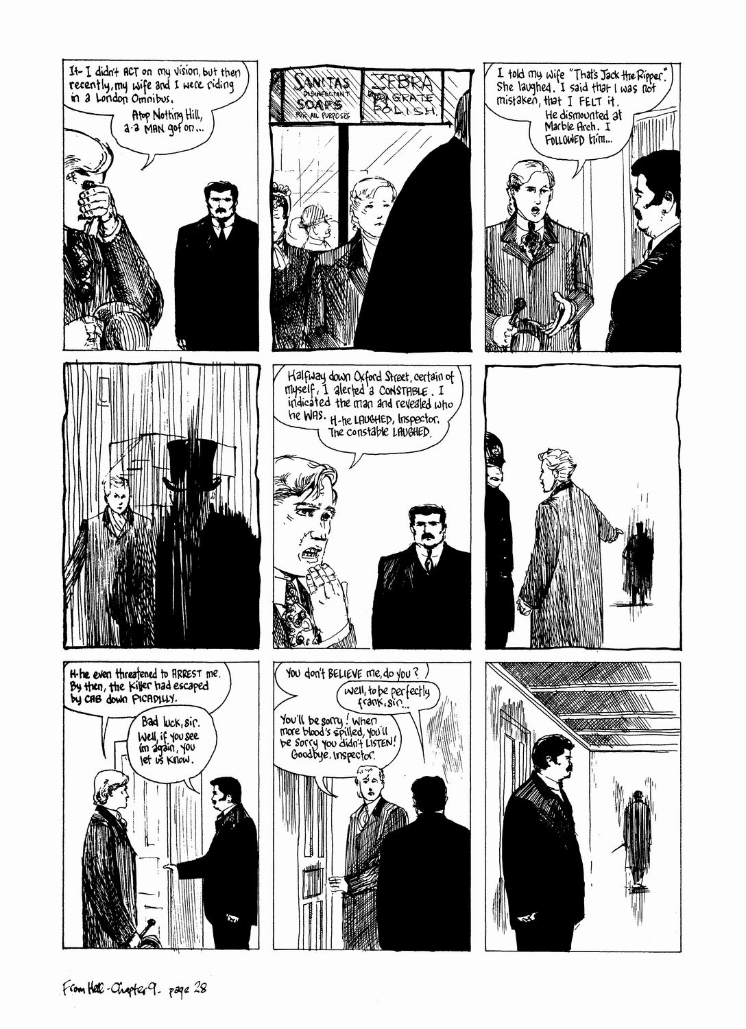 Read online From Hell (1991) comic -  Issue # TPB - 307
