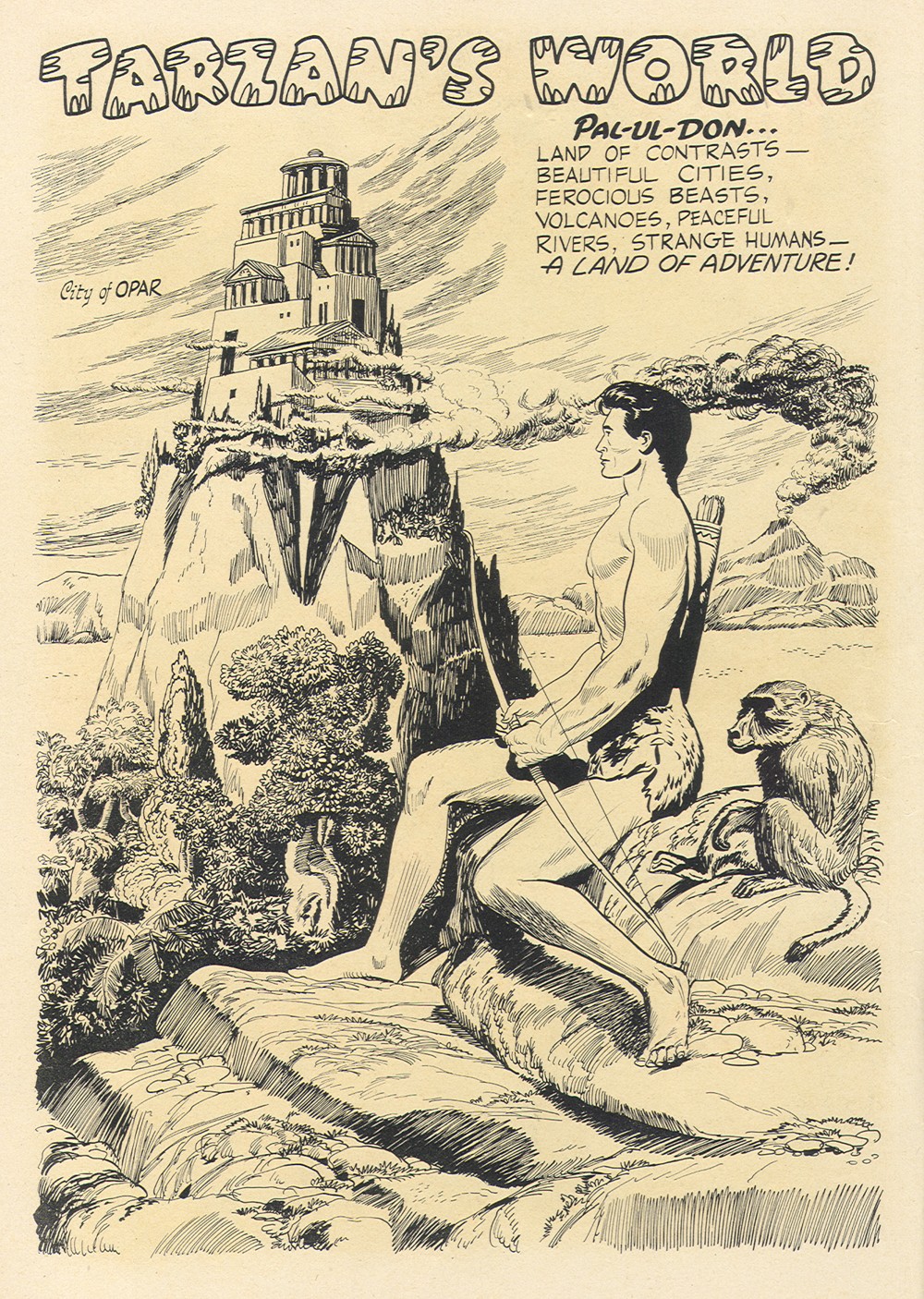 Read online Tarzan (1948) comic -  Issue #61 - 2