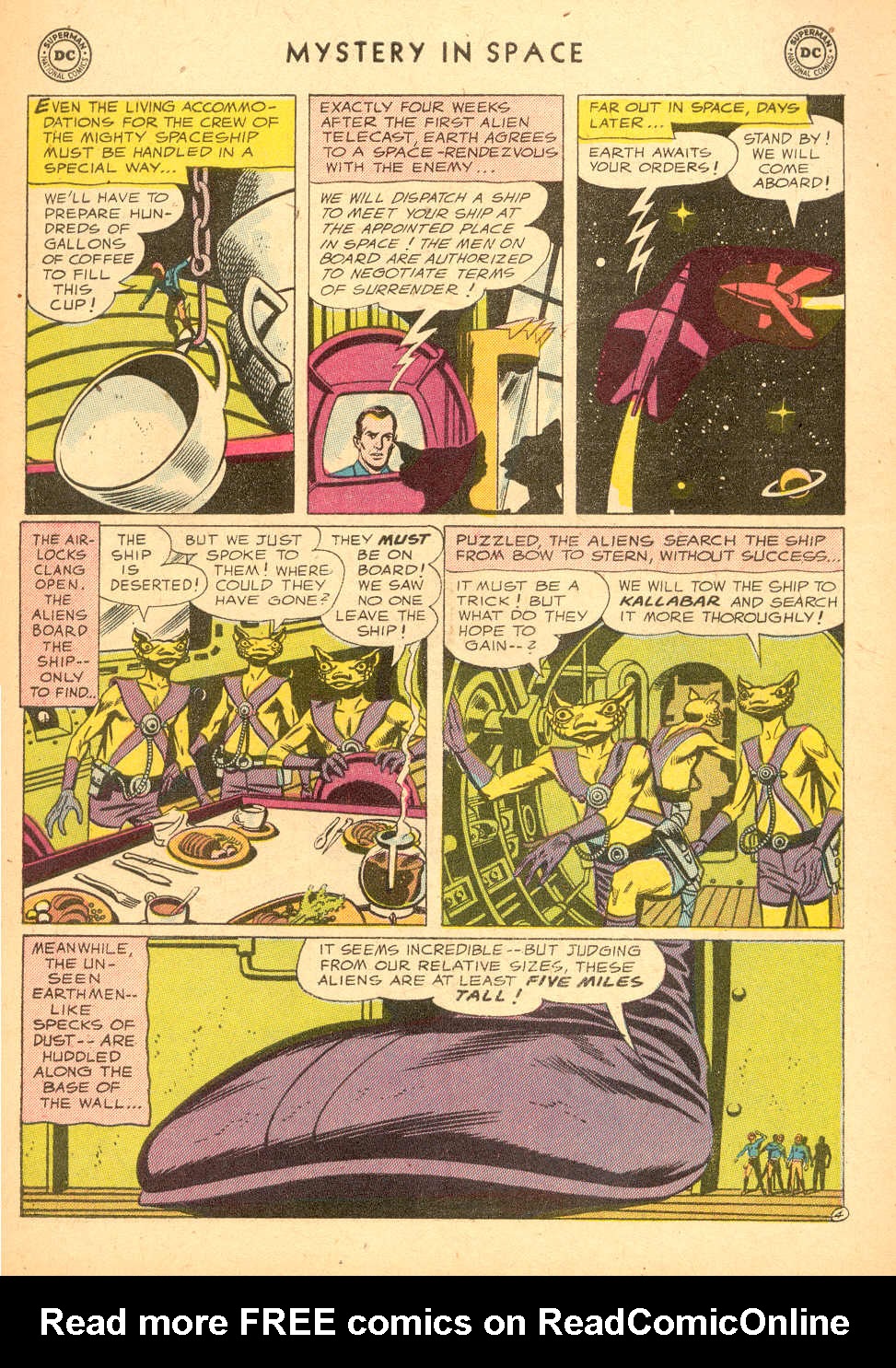 Read online Mystery in Space (1951) comic -  Issue #32 - 6