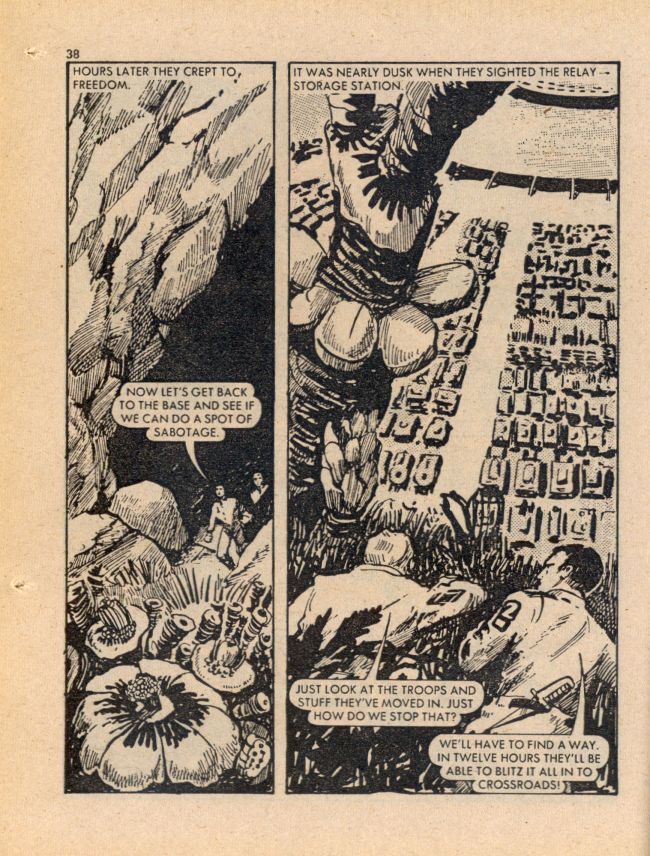 Read online Starblazer comic -  Issue #27 - 38