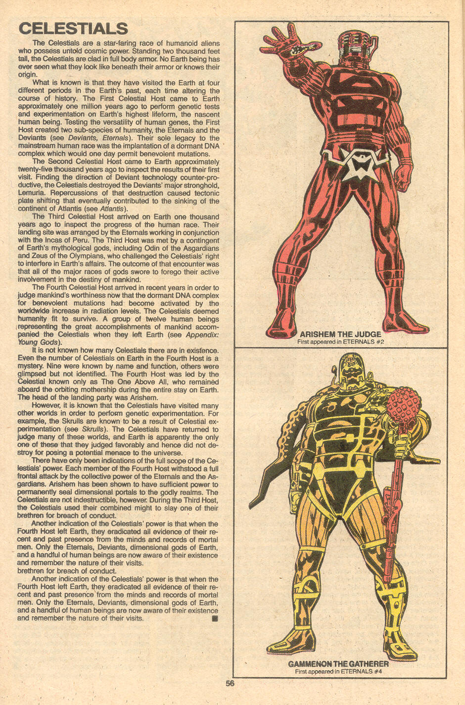 Read online The Official Handbook of the Marvel Universe Deluxe Edition comic -  Issue #2 - 58