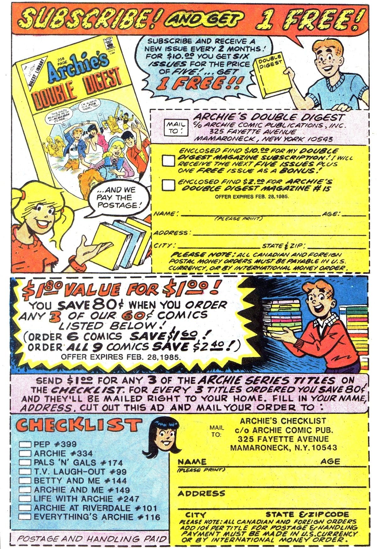 Read online Archie and Me comic -  Issue #149 - 18