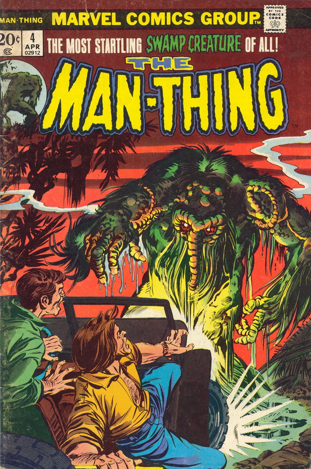 Read online Man-Thing (1974) comic -  Issue #4 - 1