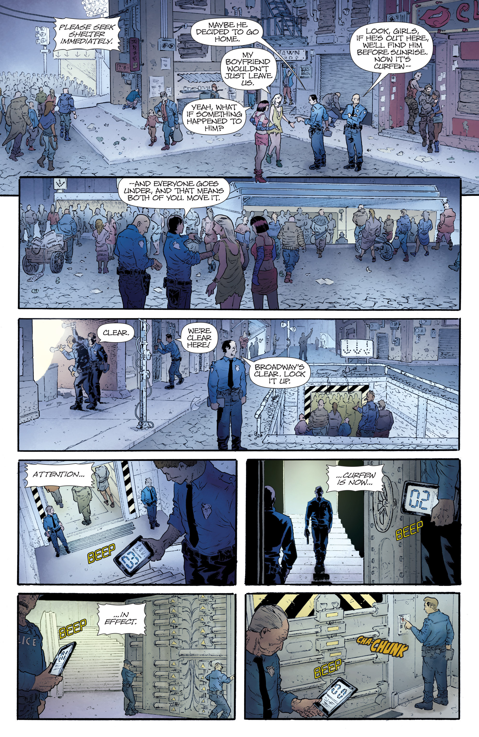 Read online Eclipse comic -  Issue #1 - 4